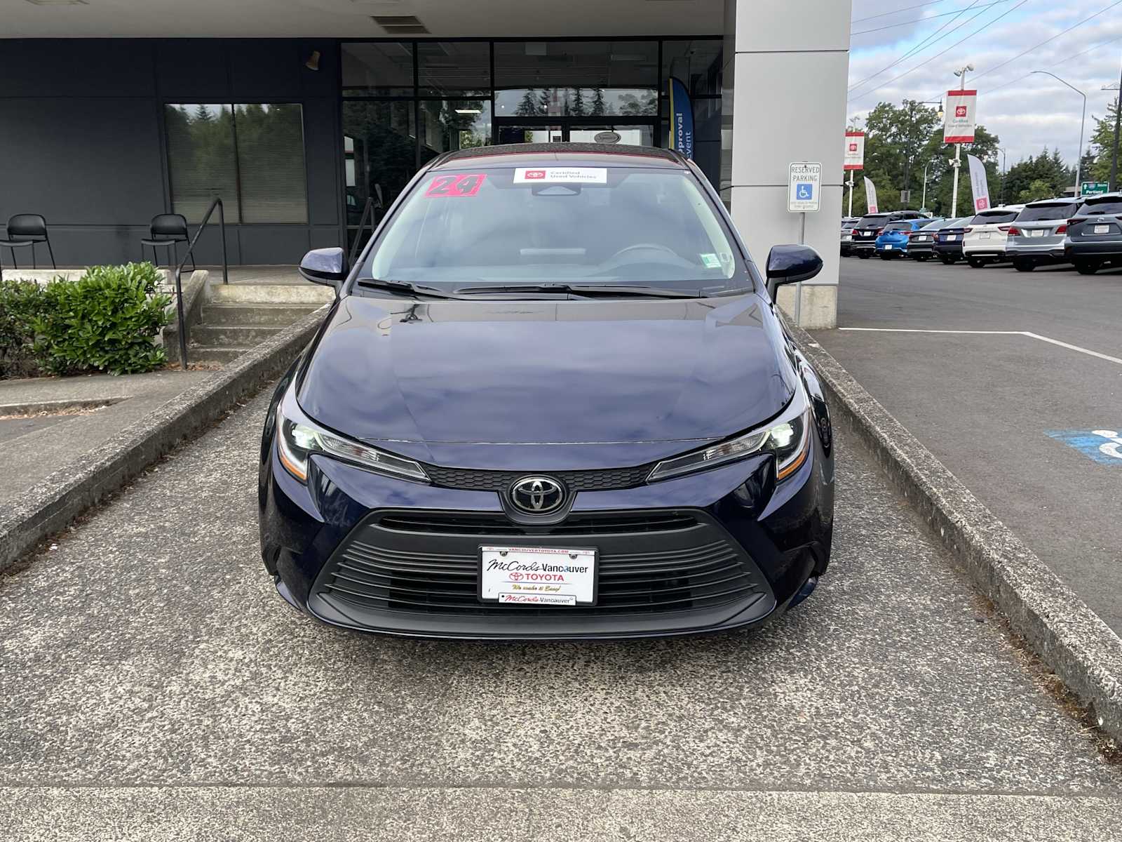 Blueprint 2024 Toyota Corolla Sedan Front-Wheel Drive Continuously Variable Transmission