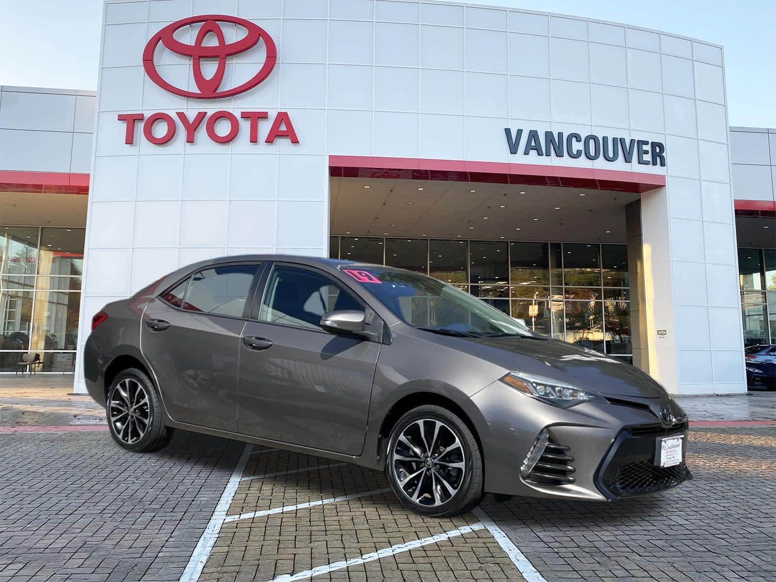 Falcon Gray Metallic 2019 Toyota Corolla Sedan Front-Wheel Drive Automatic