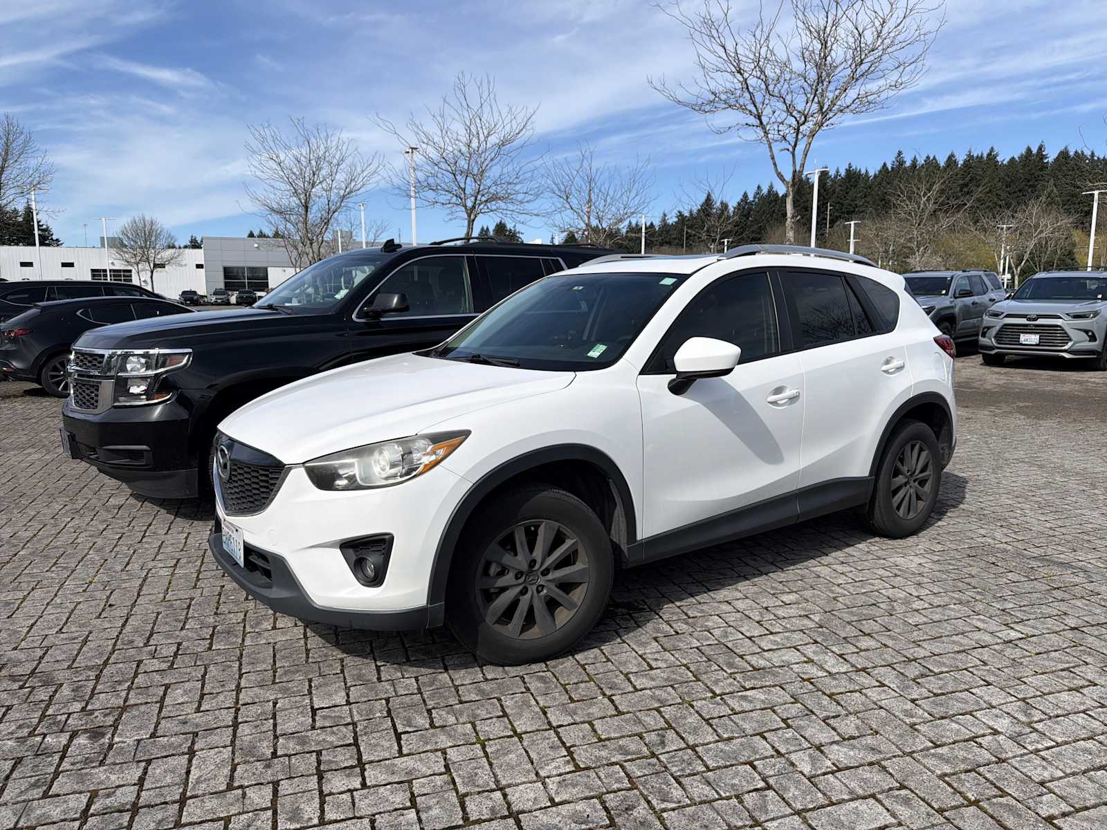 Crystal White Pearl Mica 2014 Mazda CX-5 Touring SUV / Crossover Front-Wheel Drive 6-Speed Automatic