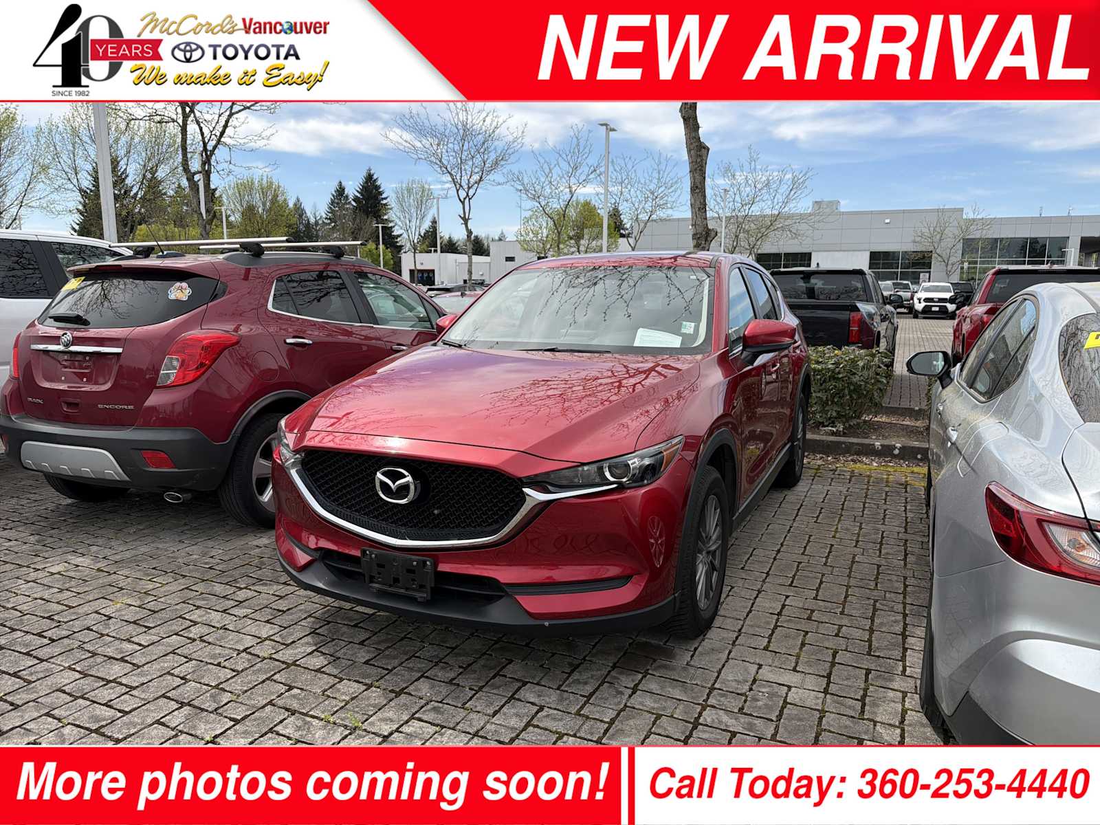 Soul Red Crystal Metallic 2017 Mazda CX-5 Touring AWD SUV / Crossover All-Wheel Drive 6-Speed Automatic