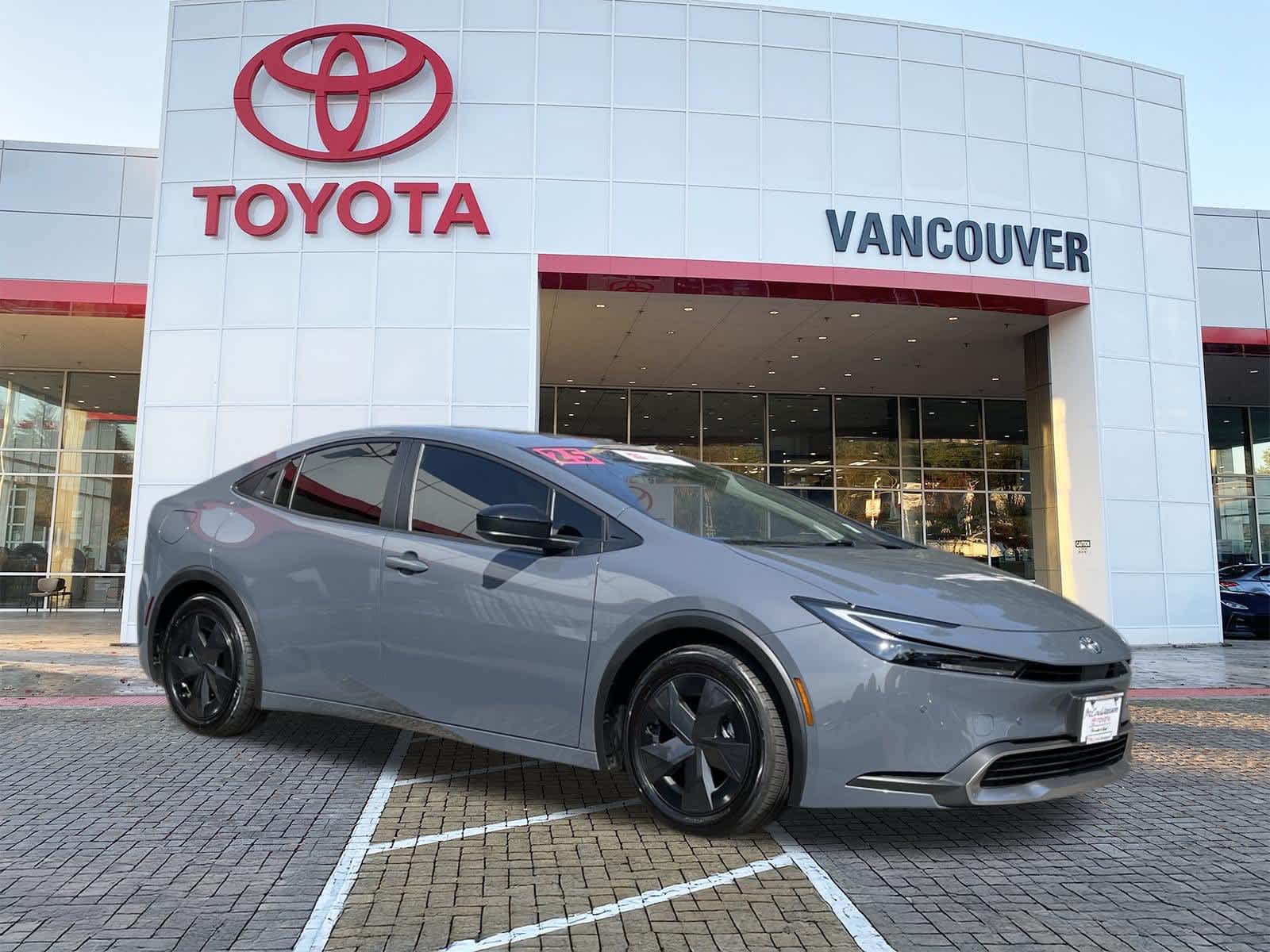 Guardian Gray 2025 Toyota Prius Plug-In Hybrid Hatchback Front-Wheel Drive Continuously Variable Transmission