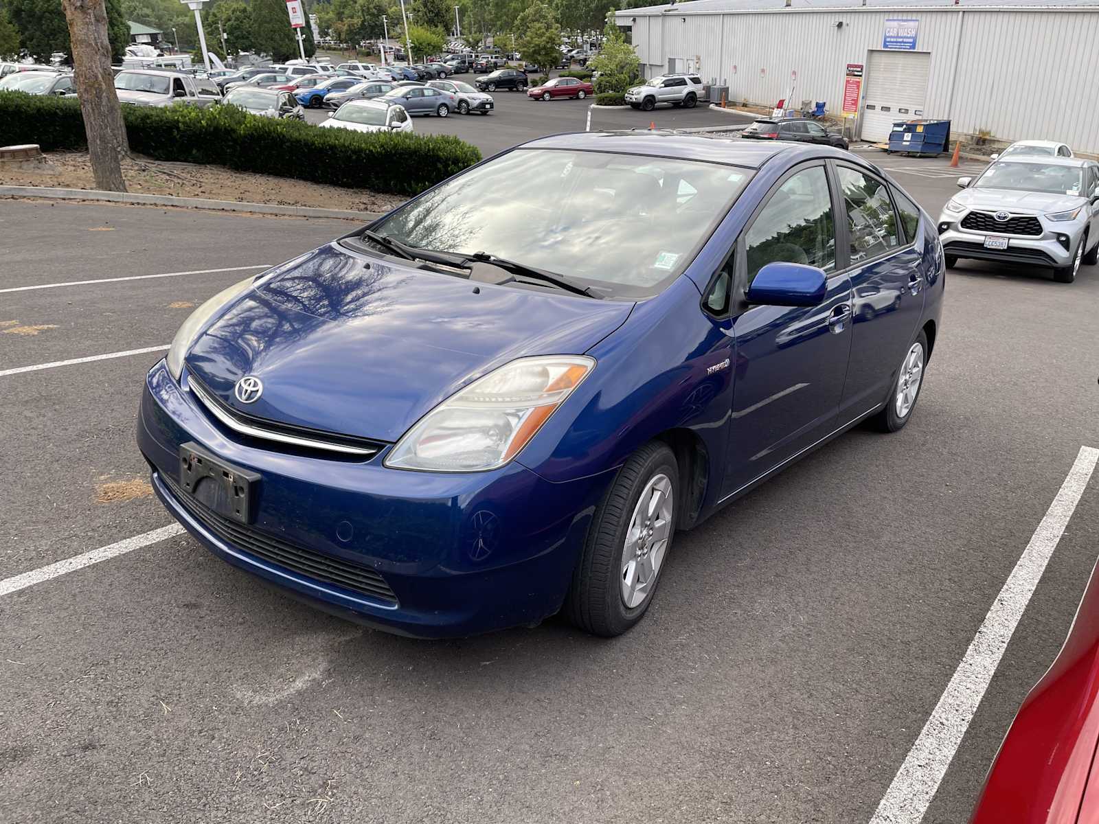 Spectra Blue 2008 Toyota Prius Hatchback Continuously Variable Transmission