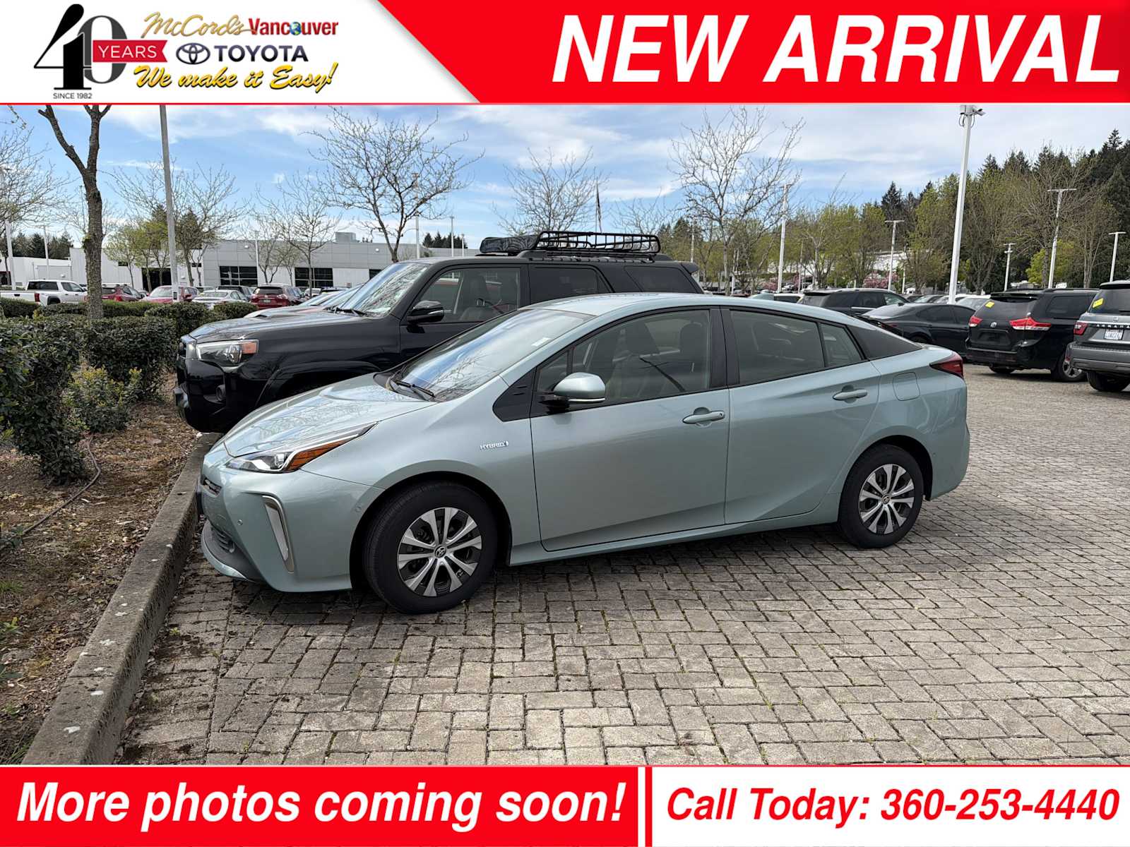 Sea Glass Pearl 2020 Toyota Prius XLE AWD-e Hatchback All-Wheel Drive Continuously Variable Transmission