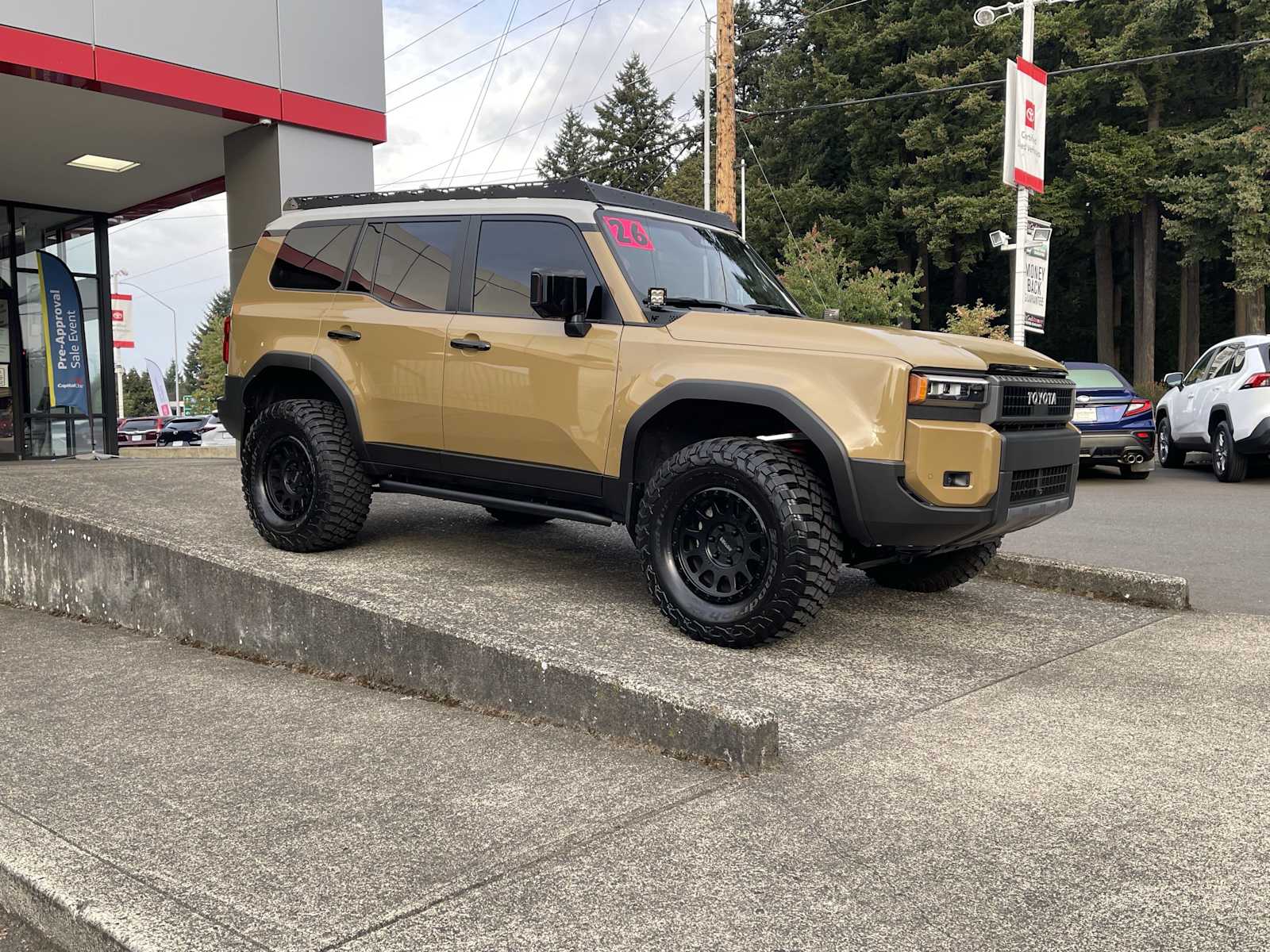 Trail Dust/Gray Scape Roof 2026 Toyota Land Cruiser SUV / Crossover 8-Speed Automatic