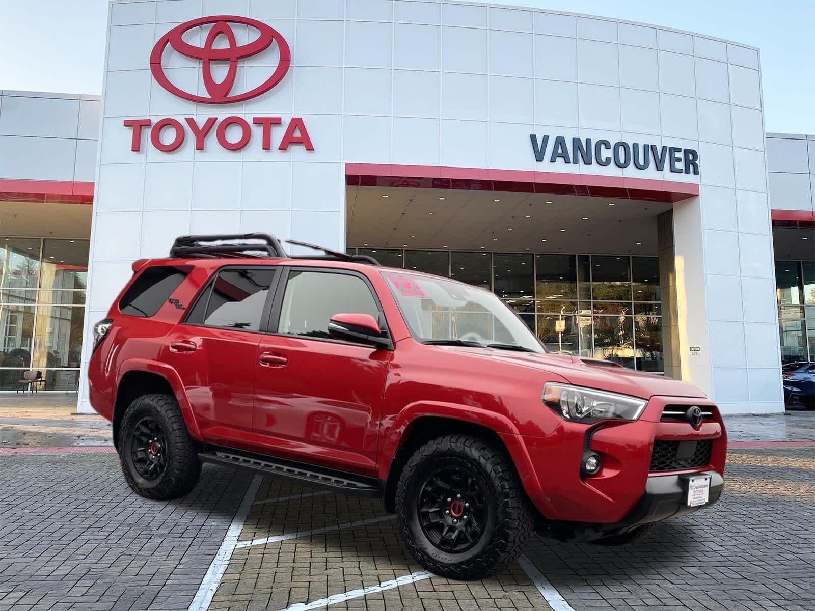 Barcelona Red Metallic 2022 Toyota 4Runner SUV / Crossover Four-Wheel Drive 5-Speed Automatic