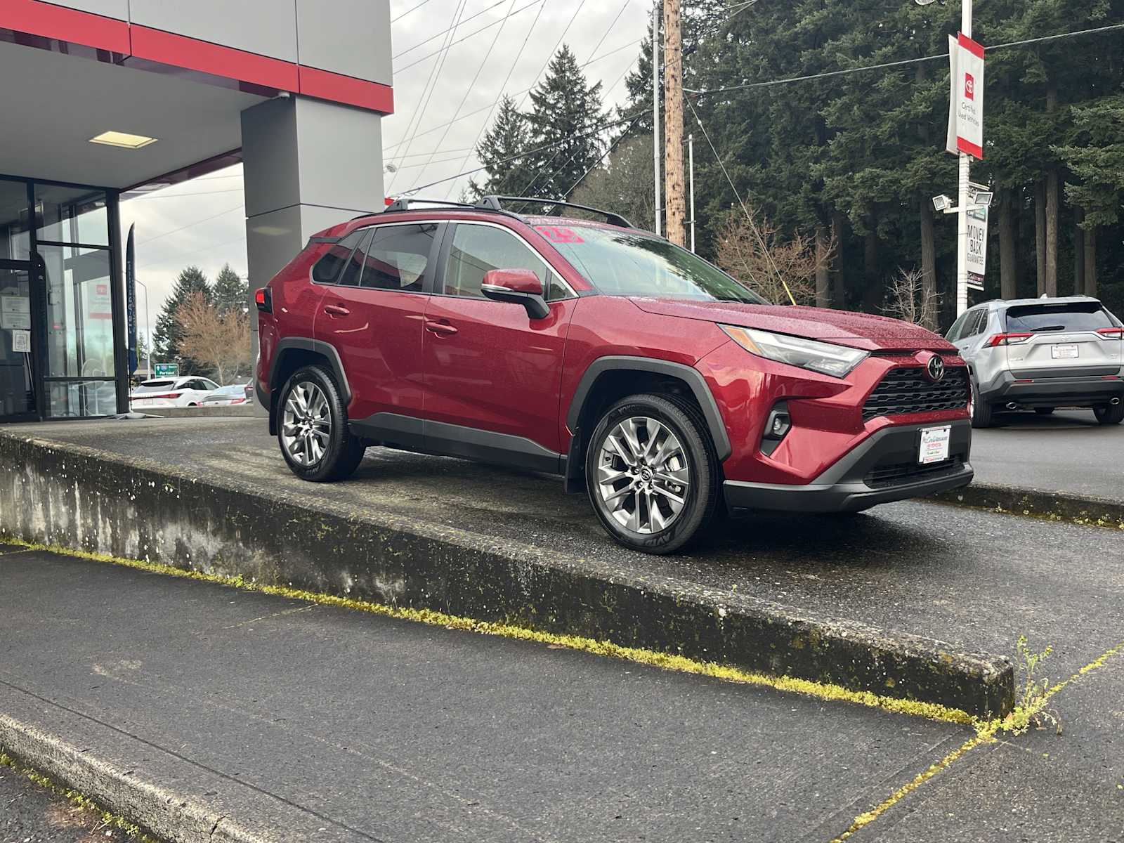 Red (Ruby Flare Pearl) 2025 Toyota RAV4 XLE Premium AWD SUV / Crossover All-Wheel Drive 8-Speed Automatic
