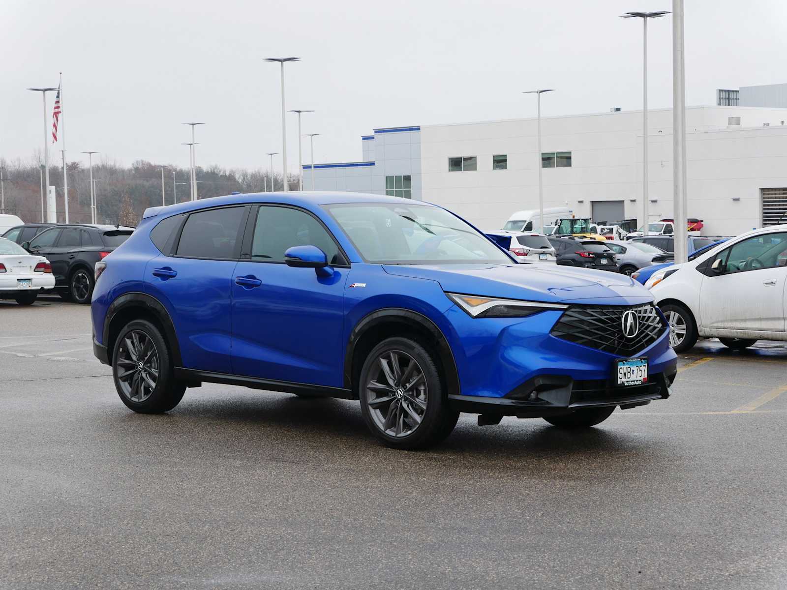 Adriatic Blue Sea Metallic 2025 Acura ADX SH-AWD with A-SPEC Package SUV / Crossover All-Wheel Drive Continuously Variable Transmission