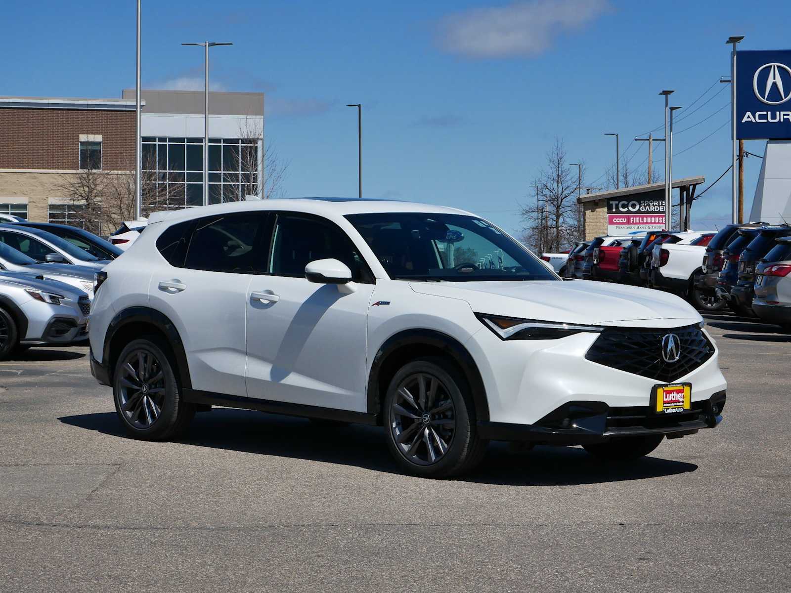 Platinum White Pearl 2025 Acura ADX SH-AWD with A-SPEC Package SUV / Crossover All-Wheel Drive Continuously Variable Transmission