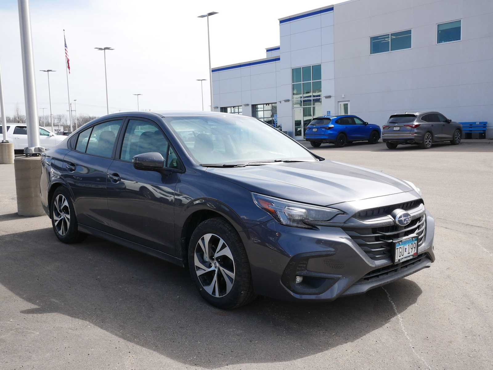 Magnetite Gray Metallic 2025 Subaru Legacy Premium AWD Sedan All-Wheel Drive Continuously Variable Transmission
