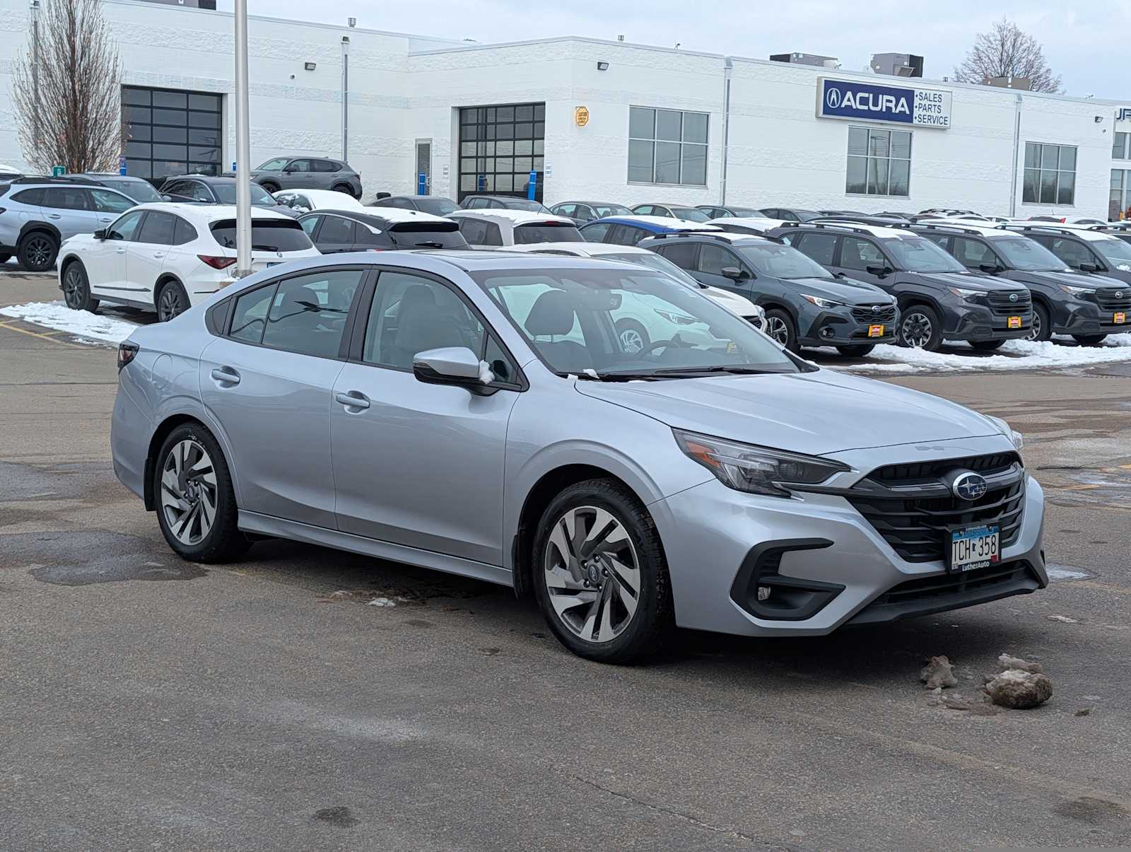 Ice Silver Metallic 2025 Subaru Legacy Limited AWD Sedan All-Wheel Drive Continuously Variable Transmission