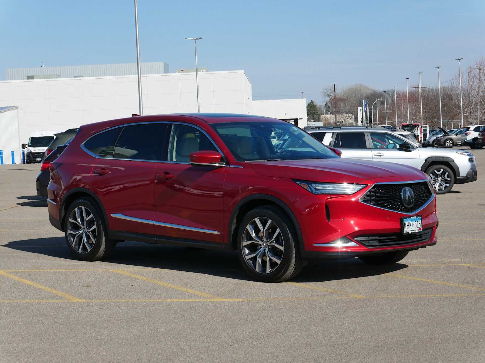 Performance Red Pearl 2023 Acura MDX SH-AWD with Technology Package SUV / Crossover All-Wheel Drive Automatic