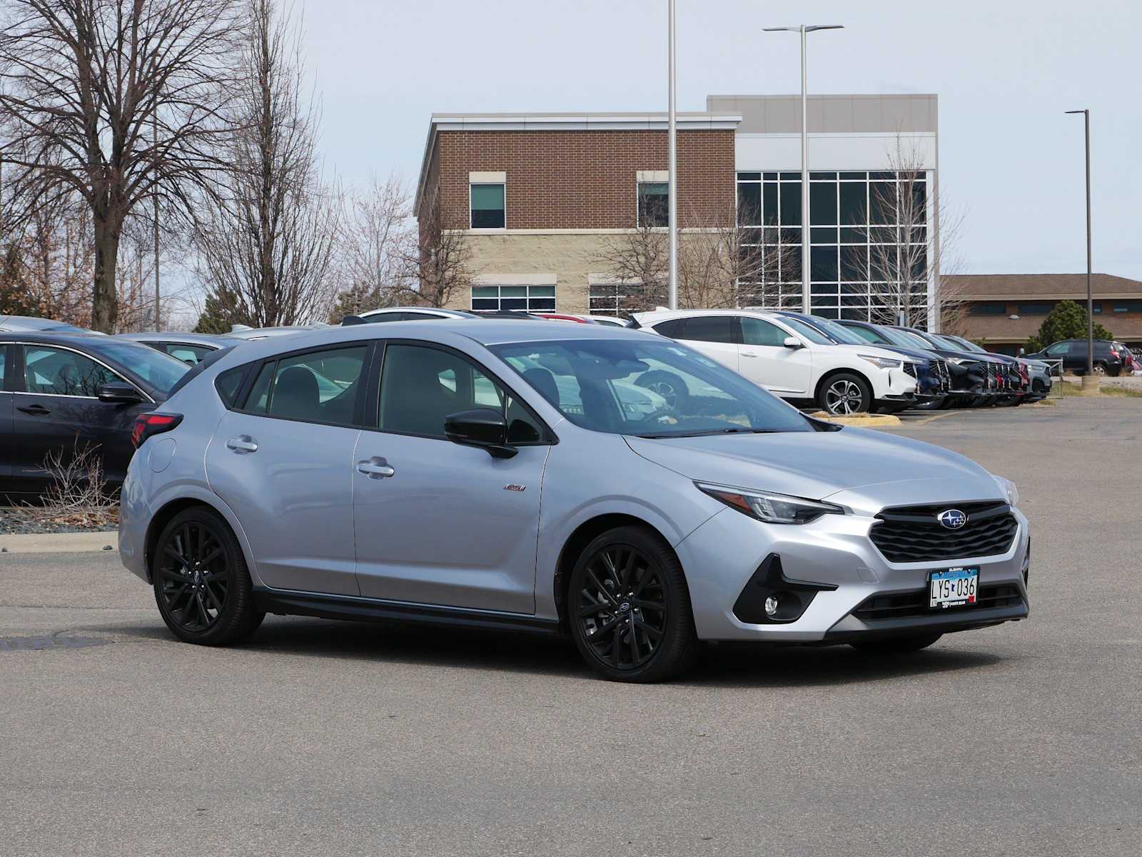 Ice Silver Metallic 2024 Subaru Impreza RS AWD Wagon All-Wheel Drive Continuously Variable Transmission