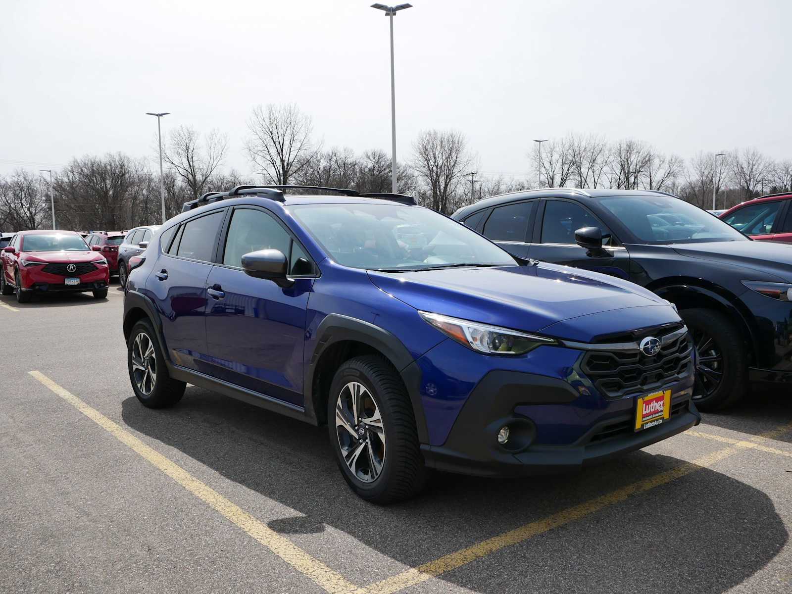 Sapphire Blue Pearl 2024 Subaru Crosstrek Premium AWD SUV / Crossover All-Wheel Drive Continuously Variable Transmission