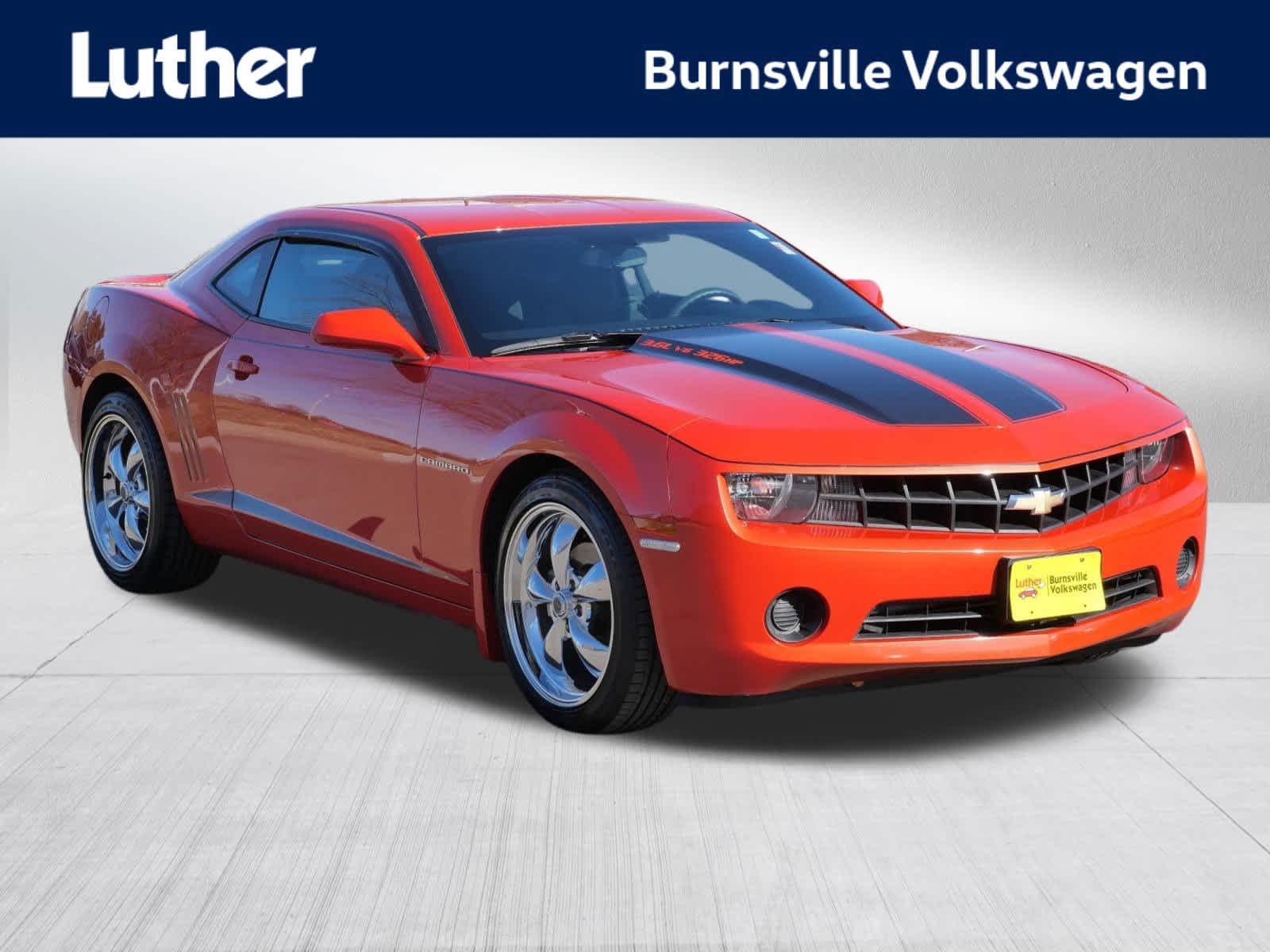 Orange 2012 Chevrolet Camaro 1LS Coupe RWD Coupe Rear-Wheel Drive Manual