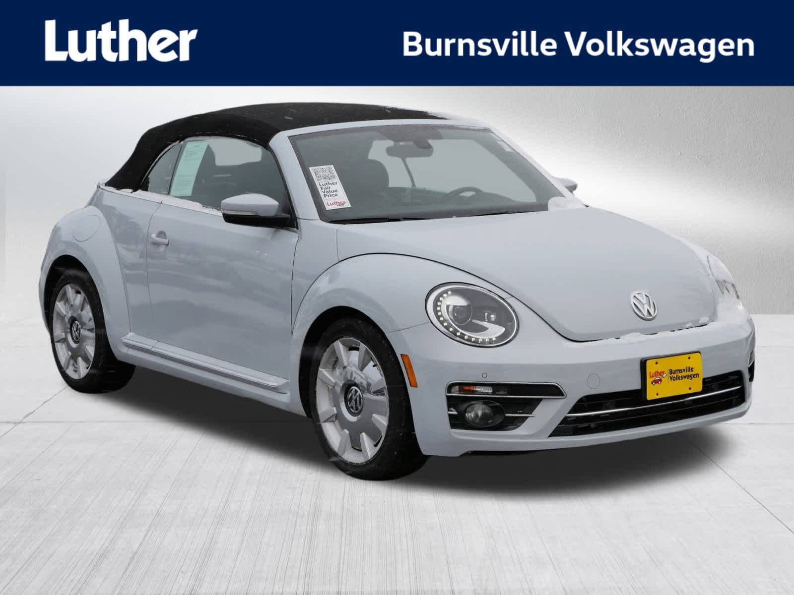 White 2018 Volkswagen Beetle 2.0T SE Convertible FWD Convertible Front-Wheel Drive Automatic