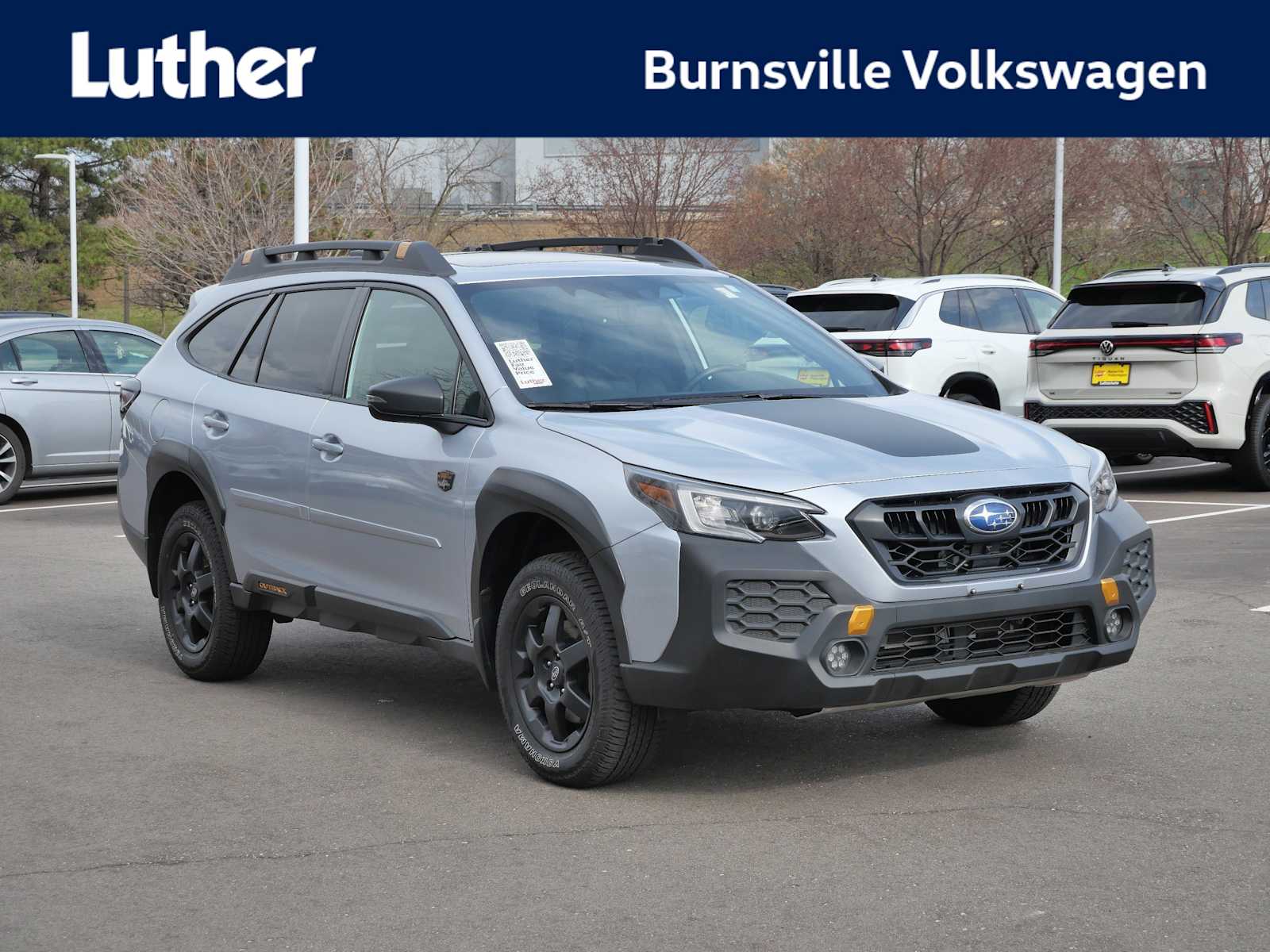 Silver 2024 Subaru Outback Wilderness AWD SUV / Crossover All-Wheel Drive Continuously Variable Transmission