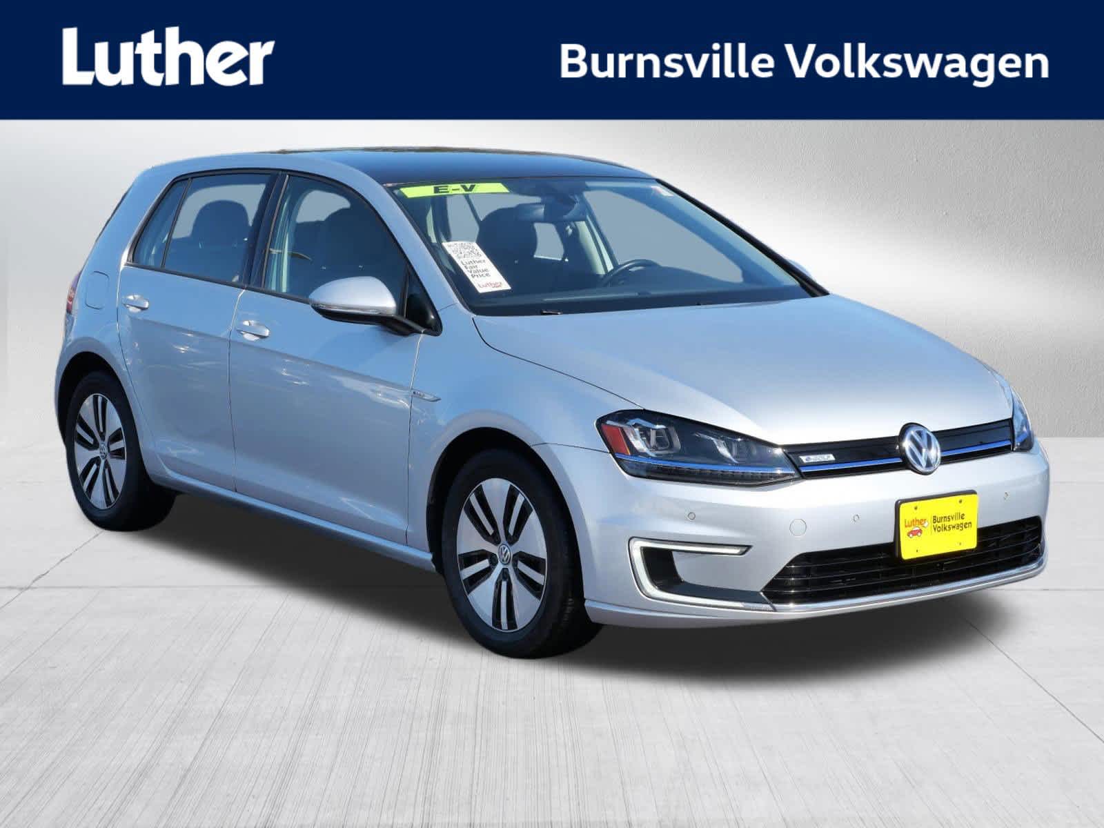 Silver 2015 Volkswagen e-Golf SEL Premium Hatchback Front-Wheel Drive Automatic