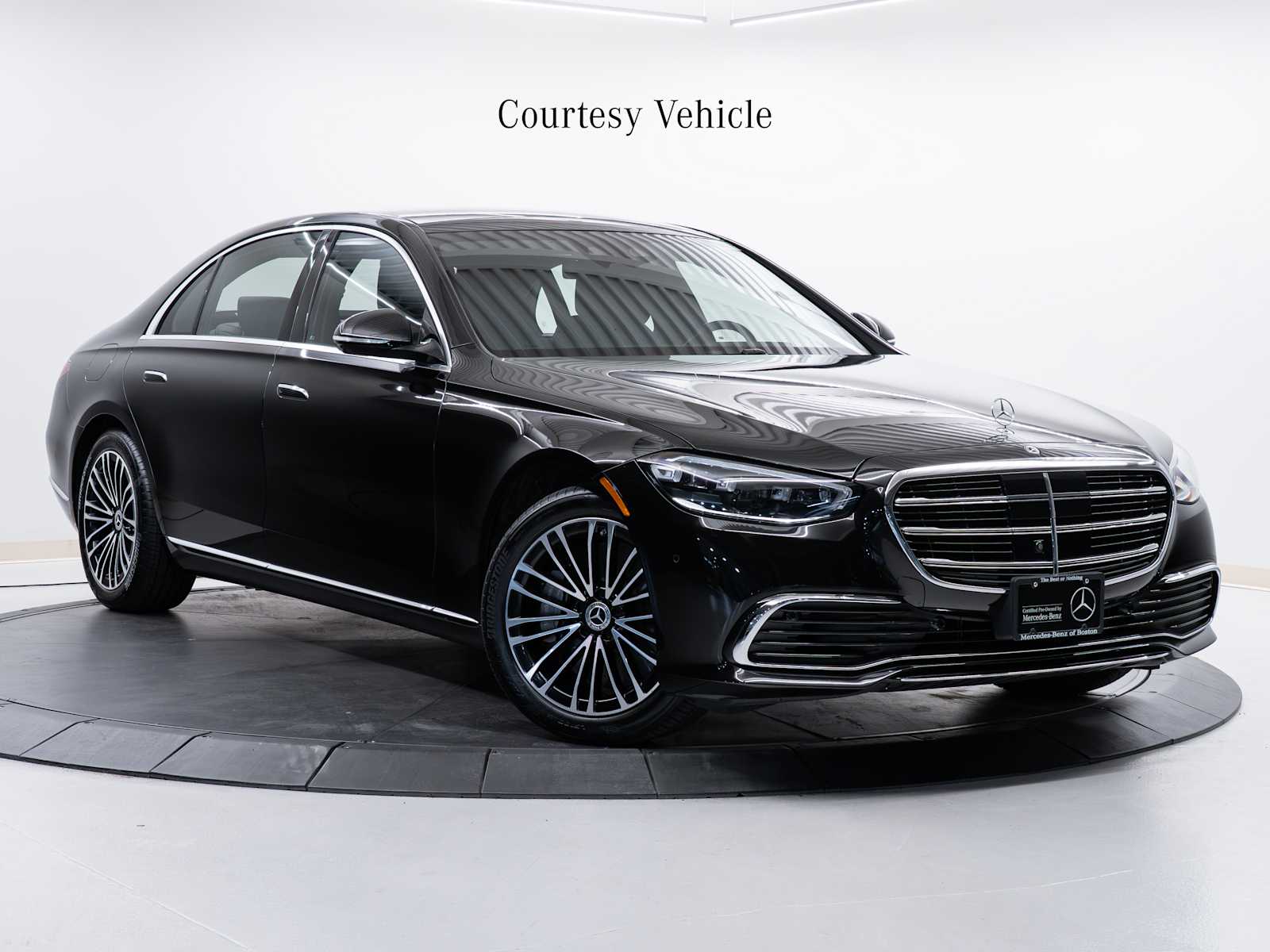 Obsidian Black Metallic 2026 Mercedes-Benz S-Class Sedan All-Wheel Drive 9-Speed Automatic
