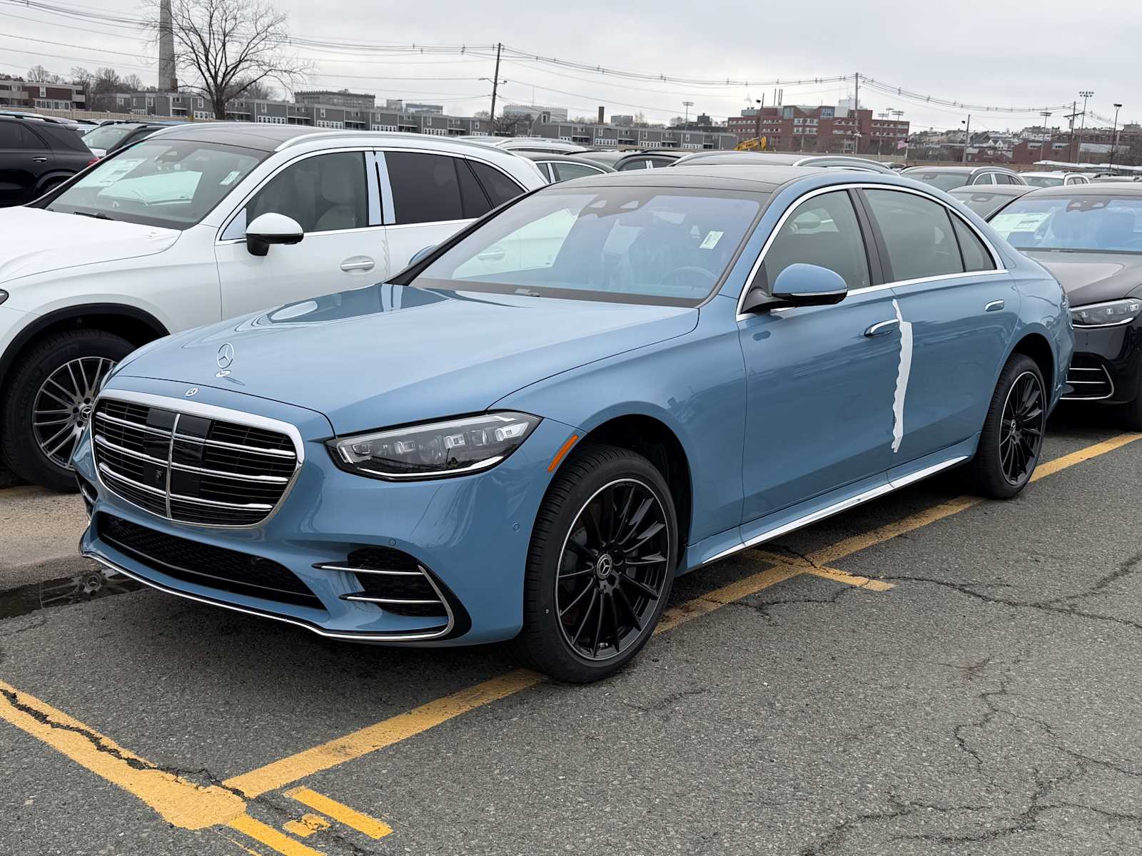 MANUFAKTUR China Blue 2026 Mercedes-Benz S-Class S 580 4MATIC Sedan All-Wheel Drive 9-Speed Automatic