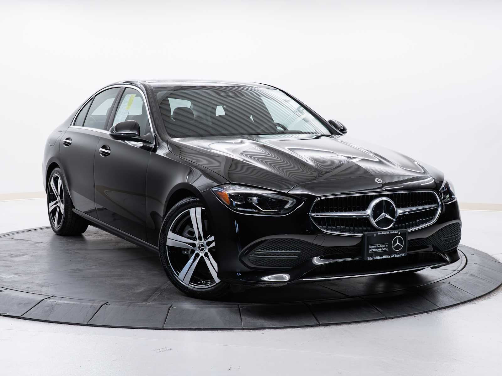 Black 2022 Mercedes-Benz C-Class Sedan All-Wheel Drive 9-Speed Automatic