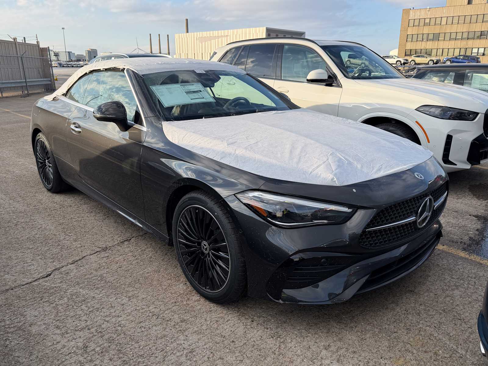 Gray (Graphite Grey Metallic) 2026 Mercedes-Benz CLE 300 4MATIC Coupe All-Wheel Drive 9-Speed Automatic