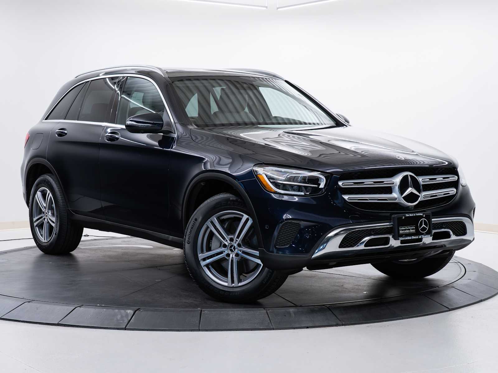 Lunar Blue Metallic 2022 Mercedes-Benz GLC SUV / Crossover All-Wheel Drive 9-Speed Automatic