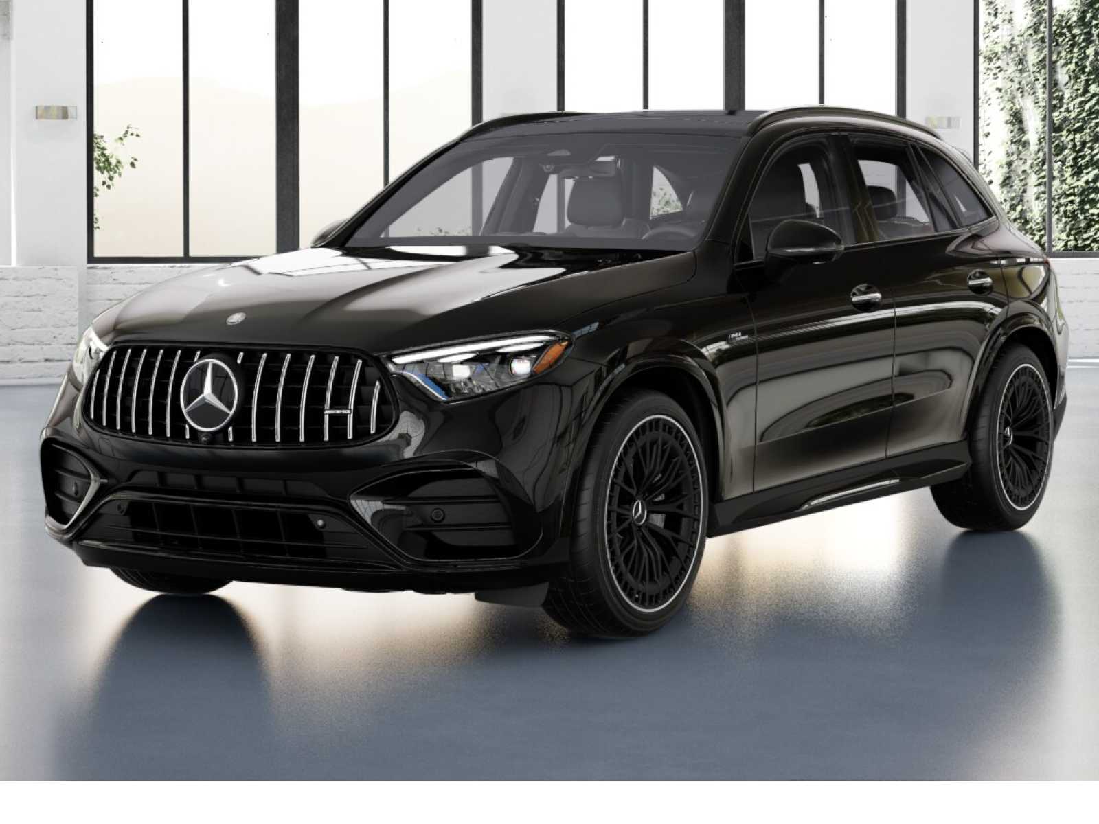 Obsidian Black Metallic 2026 Mercedes-Benz GLC SUV / Crossover All-Wheel Drive 9-Speed Automatic