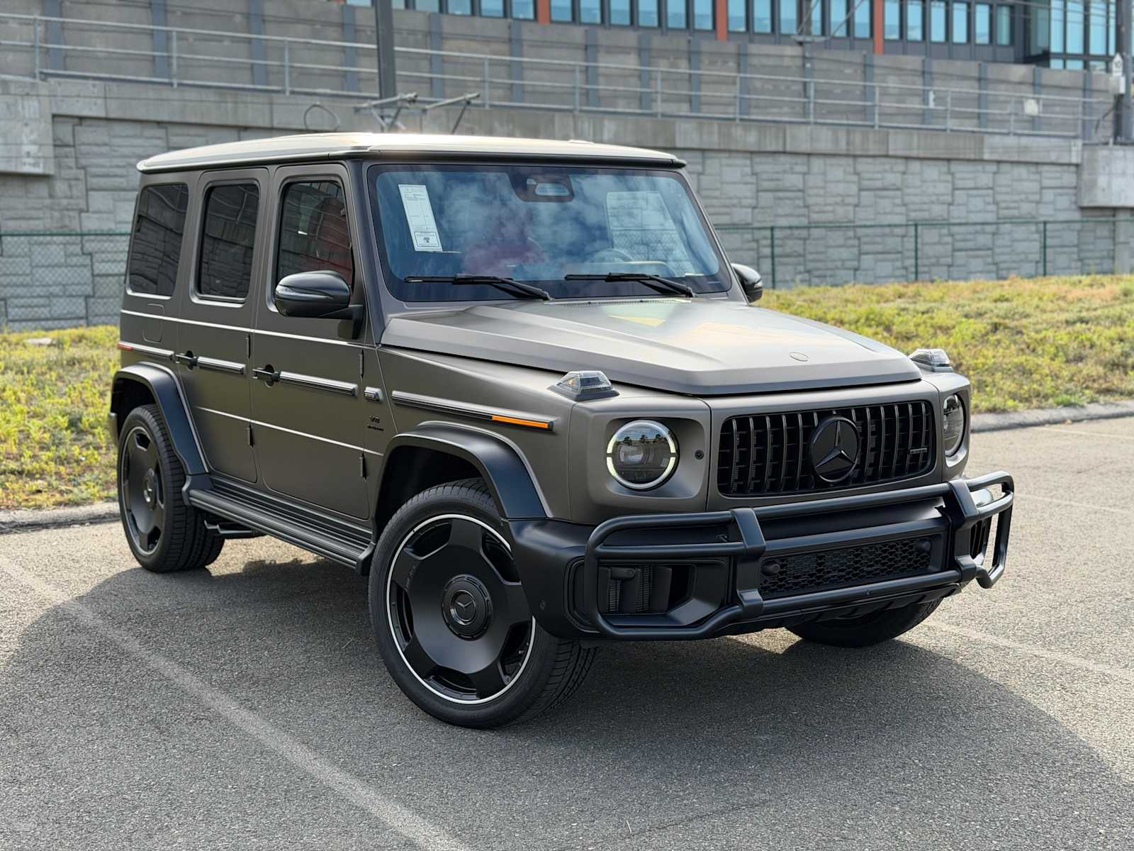 Gray (MANUFAKTUR Monza Grey Magno) 2027 Mercedes-Benz G-Class SUV / Crossover All-Wheel Drive 9-Speed Automatic