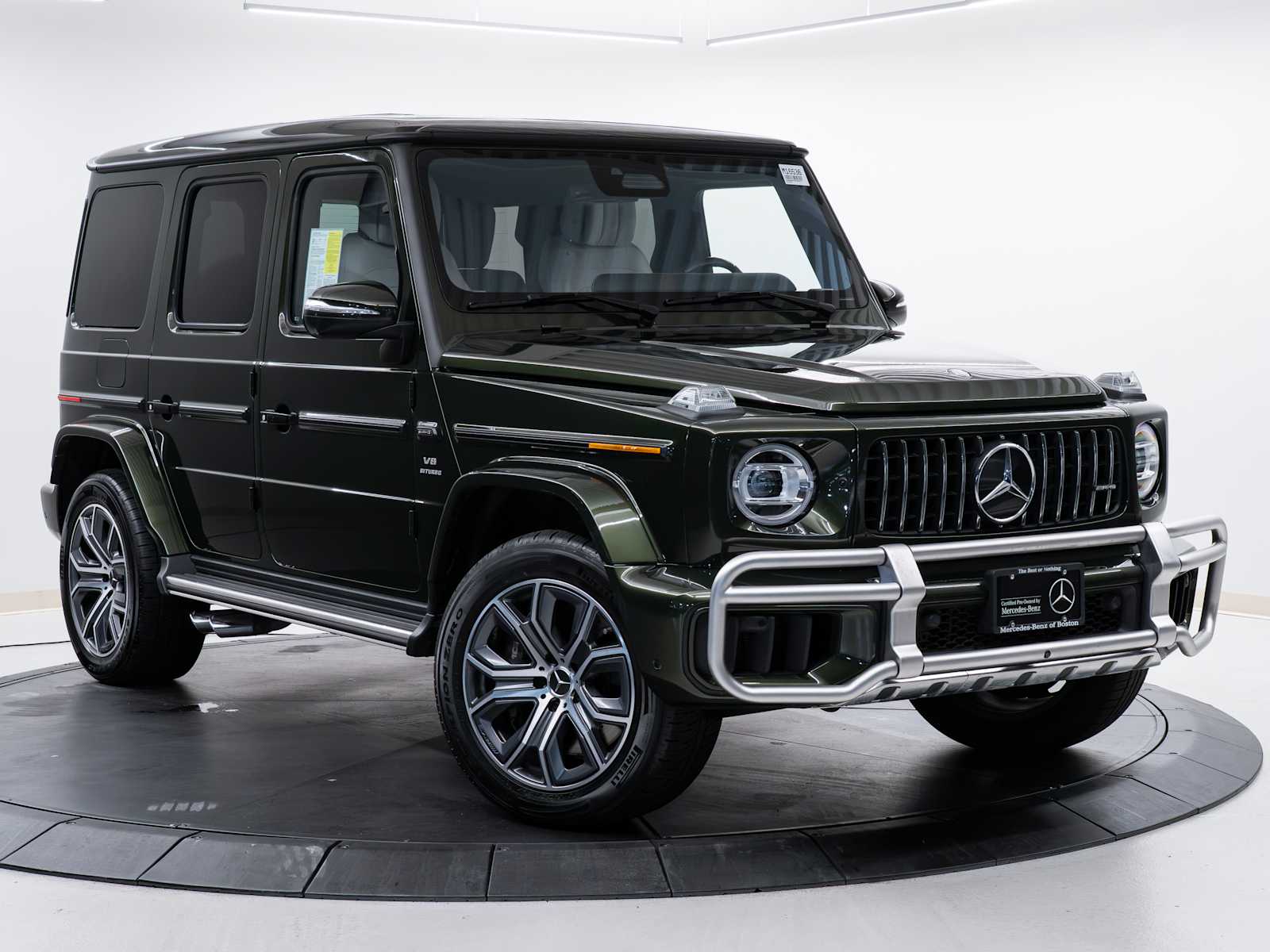 Green (MANUFAKTUR Olive Metallic) 2025 Mercedes-Benz G-Class SUV / Crossover All-Wheel Drive 9-Speed Automatic