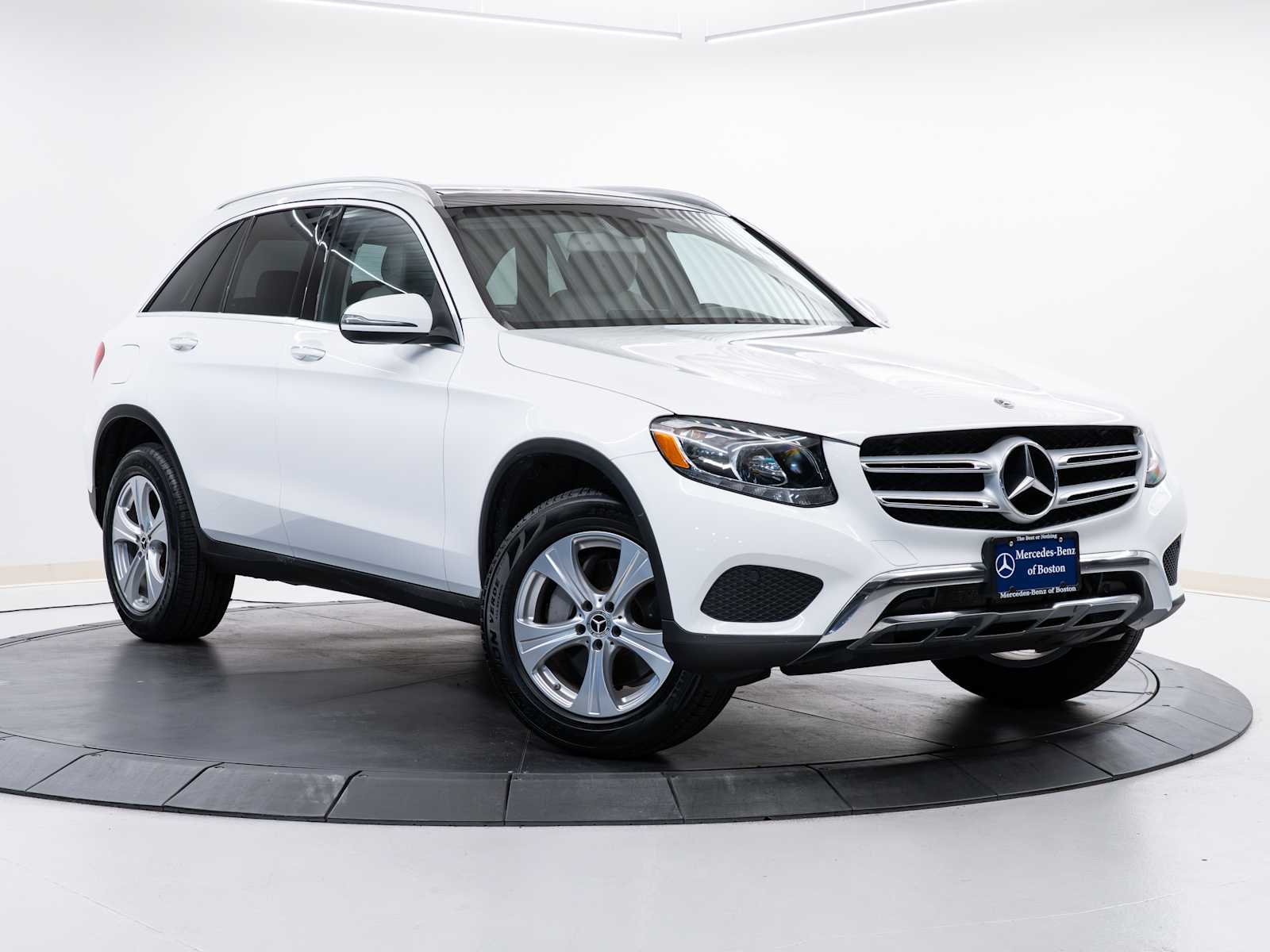 Polar White 2018 Mercedes-Benz GLC SUV / Crossover All-Wheel Drive 9-Speed Automatic