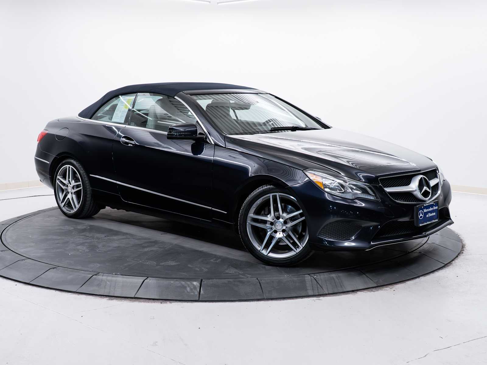 Lunar Blue 2014 Mercedes-Benz E-Class E 350 Cabriolet Convertible Rear-Wheel Drive 7-Speed Automatic