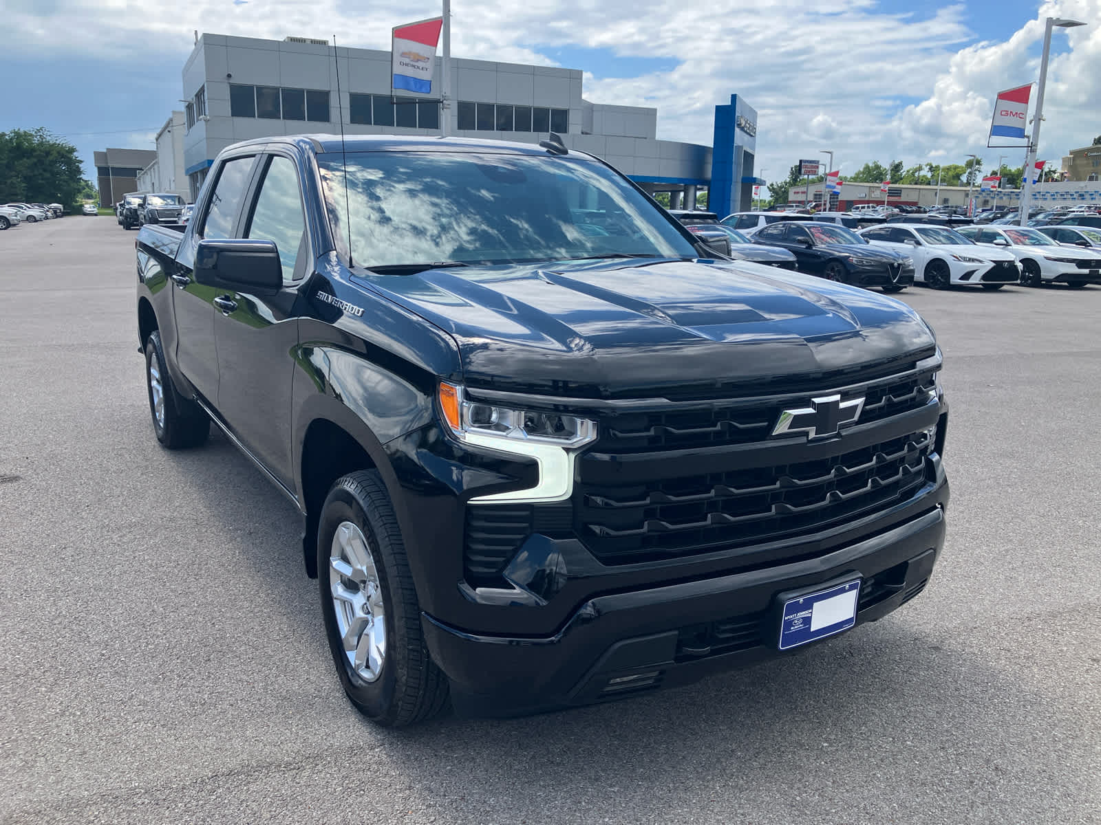 Black 2026 Chevrolet Silverado 1500 Pickup Truck Four-Wheel Drive Automatic