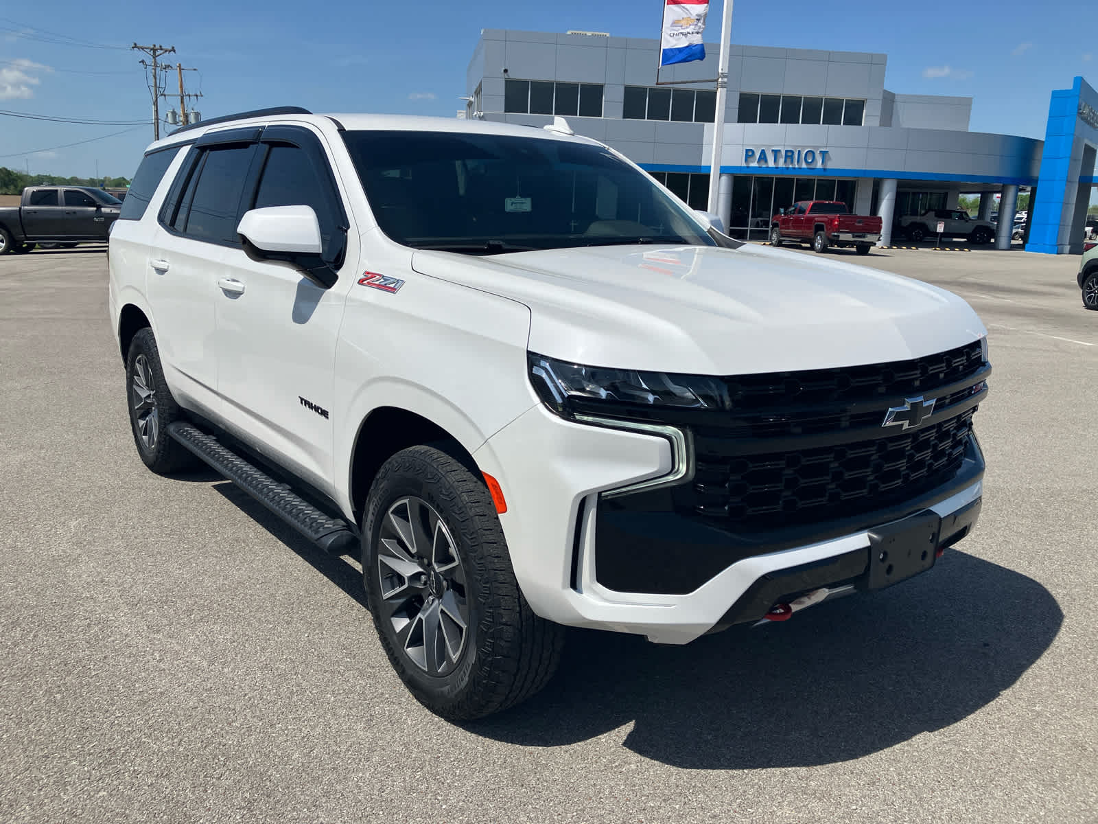 White (Iridescent Pearl Tricoat) 2023 Chevrolet Tahoe Z71 4WD SUV / Crossover Four-Wheel Drive Automatic