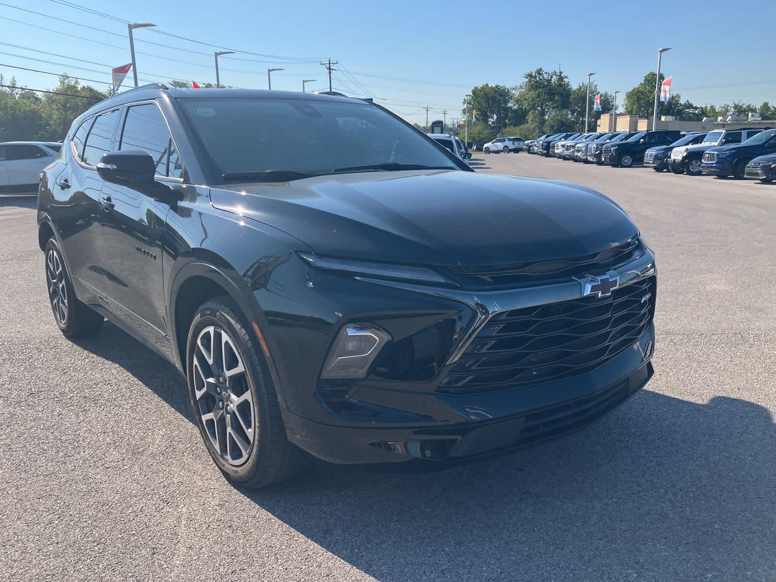 Black 2023 Chevrolet Blazer SUV / Crossover Front-Wheel Drive 9-Speed Automatic