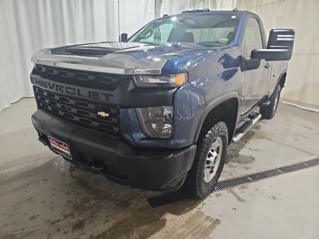Northsky Blue Metallic 2020 Chevrolet Silverado 2500HD Work Truck Regular Cab LB 4WD Pickup Truck Four-Wheel Drive 6-Speed Automatic