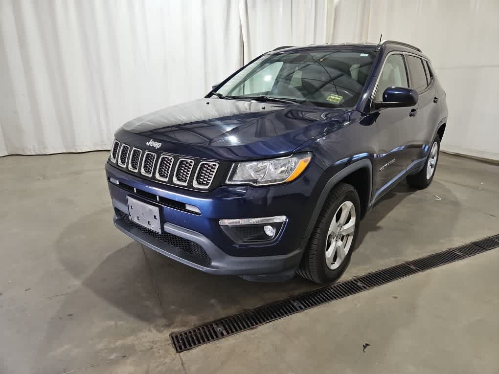 Jazz Blue Pearlcoat 2018 Jeep Compass SUV / Crossover Four-Wheel Drive 9-Speed Automatic