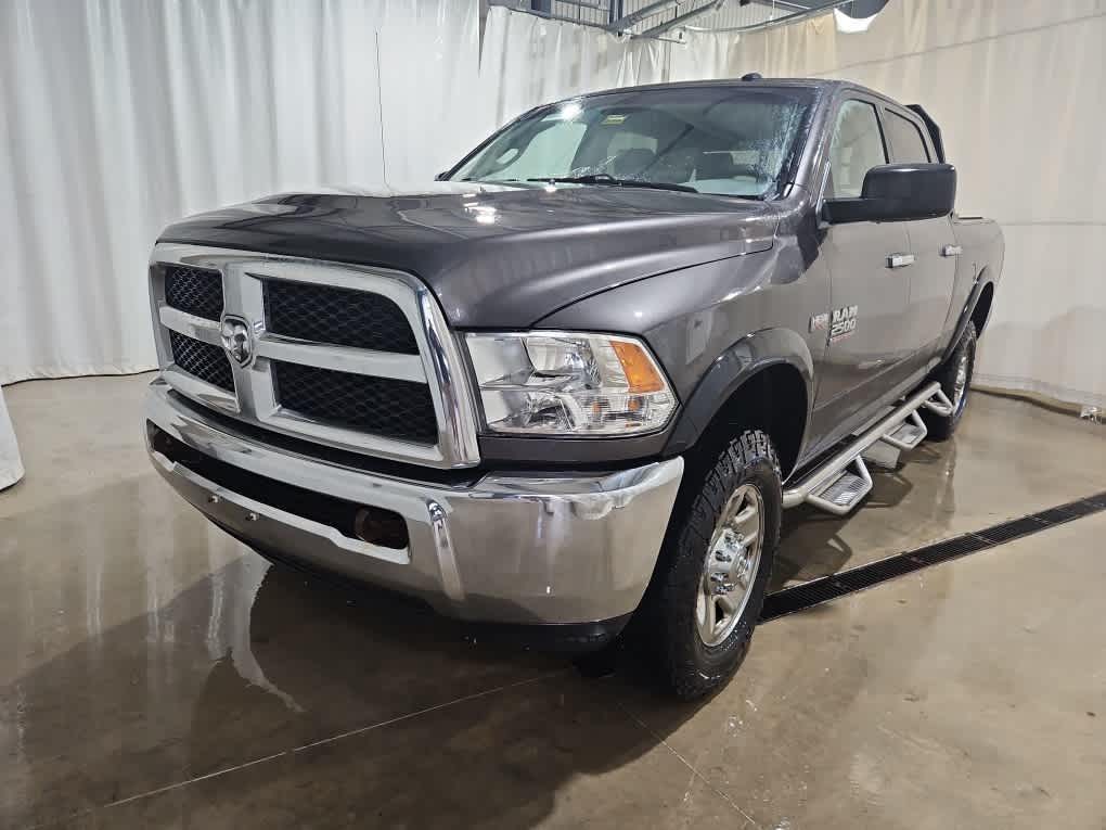 Gray (Granite Crystal Metallic Clearcoat) 2017 RAM 2500 SLT Crew Cab 4WD Pickup Truck Four-Wheel Drive 6-Speed Automatic