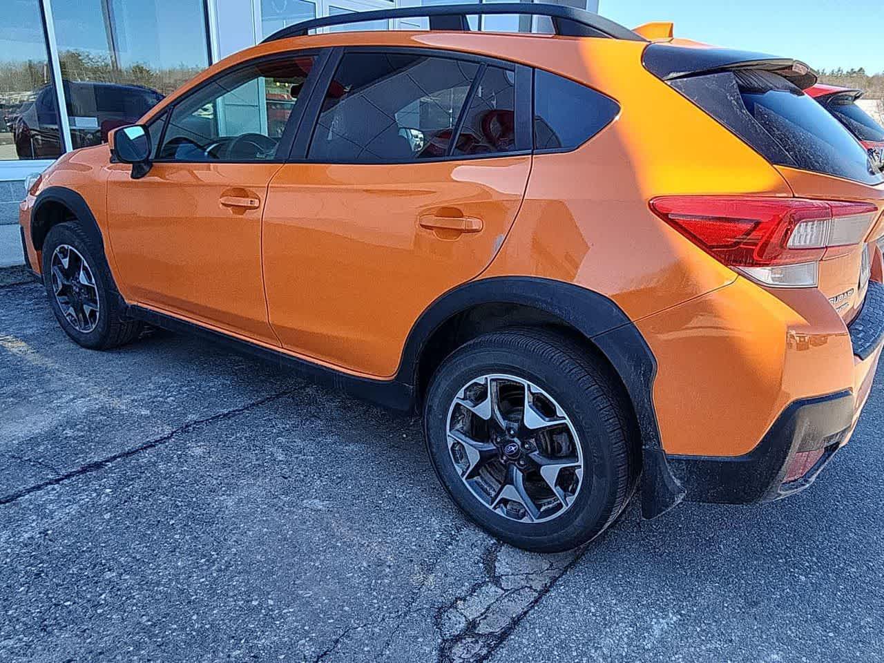 Sunshine Orange 2020 Subaru Crosstrek Premium AWD SUV / Crossover All-Wheel Drive 6-Speed Manual