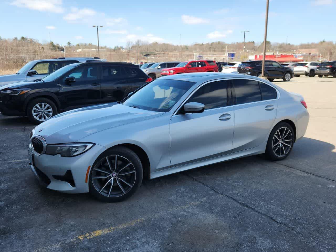 Glacier Silver Metallic 2019 BMW 3 Series 330i xDrive Sedan AWD Sedan All-Wheel Drive 8-Speed Automatic