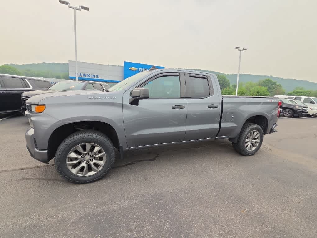 Gray (Satin Steel Metallic) 2020 Chevrolet Silverado 1500 Pickup Truck Four-Wheel Drive 6-Speed Automatic