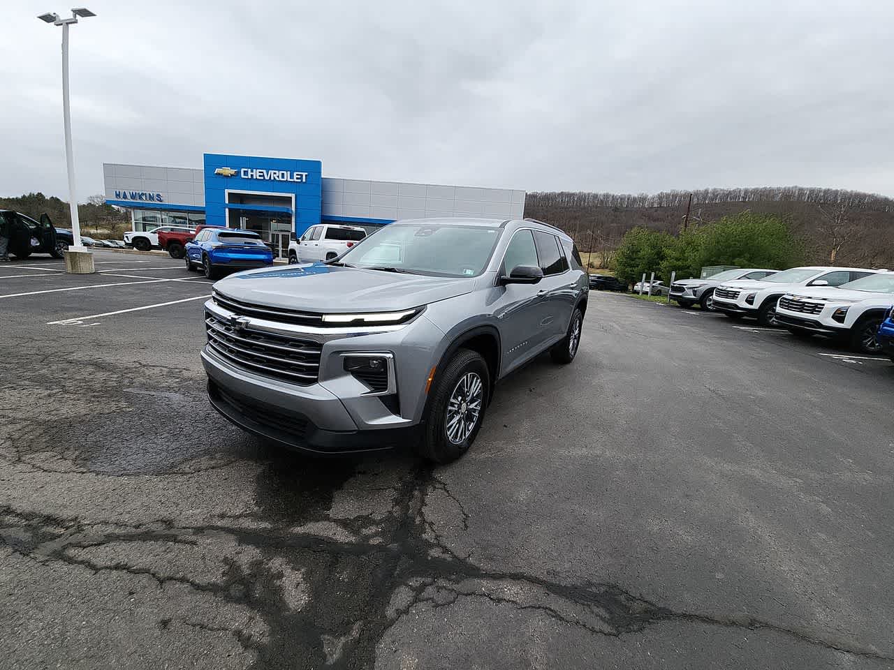 Sterling Gray Metallic 2026 Chevrolet Traverse LT AWD SUV / Crossover Four-Wheel Drive 8-Speed Automatic