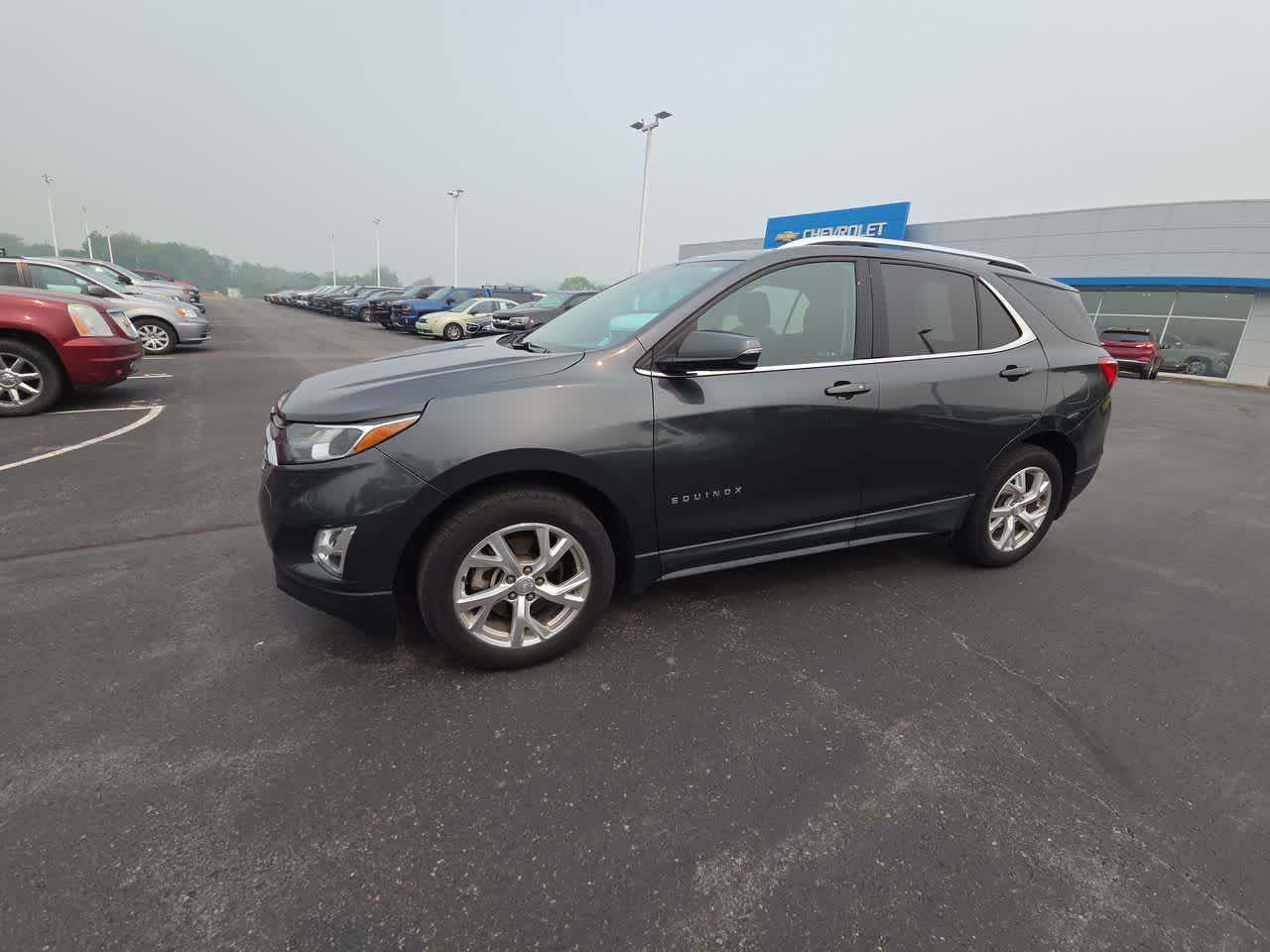 Nightfall Gray Metallic 2018 Chevrolet Equinox SUV / Crossover Four-Wheel Drive 9-Speed Automatic