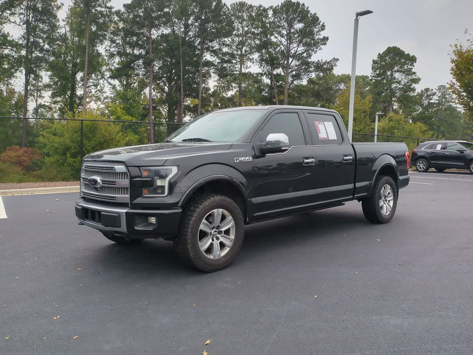 2015 Ford F-150 Platinum 4WD SuperCrew 157 4