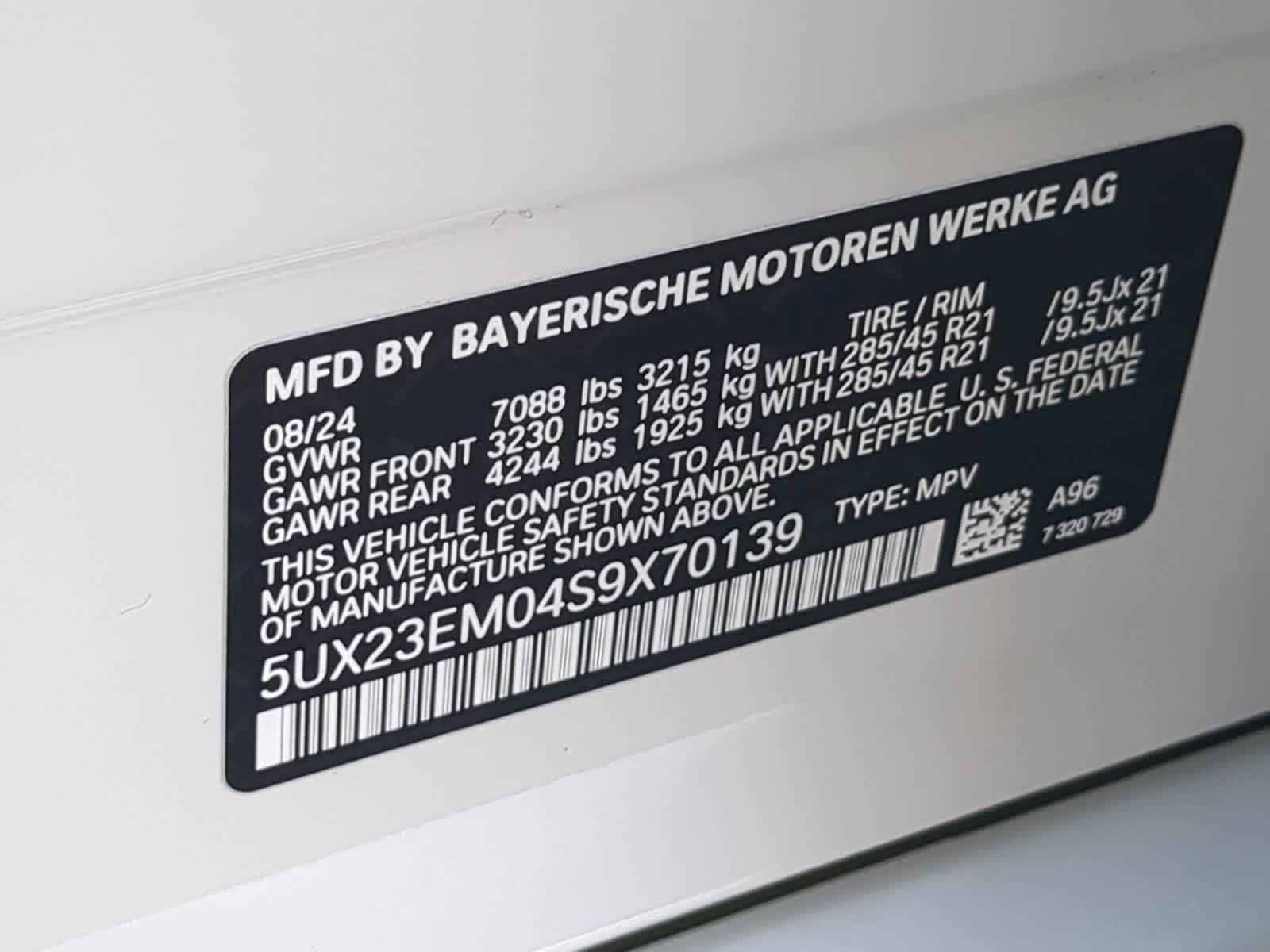 2025 BMW X7 xDrive40i 36