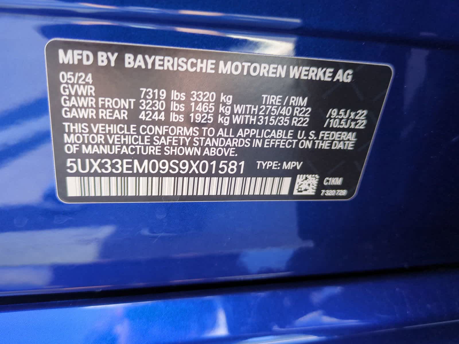 2025 BMW X7 M60i 36