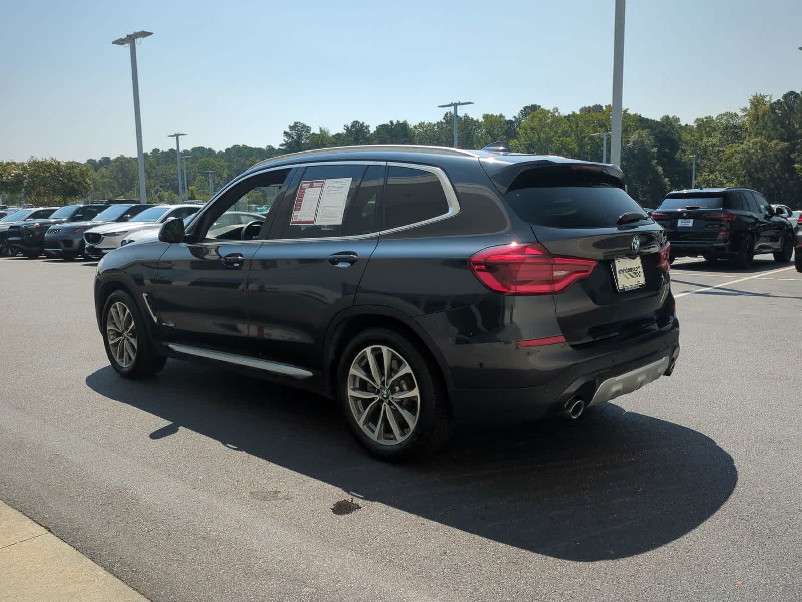 2018 BMW X3 xDrive30i 8