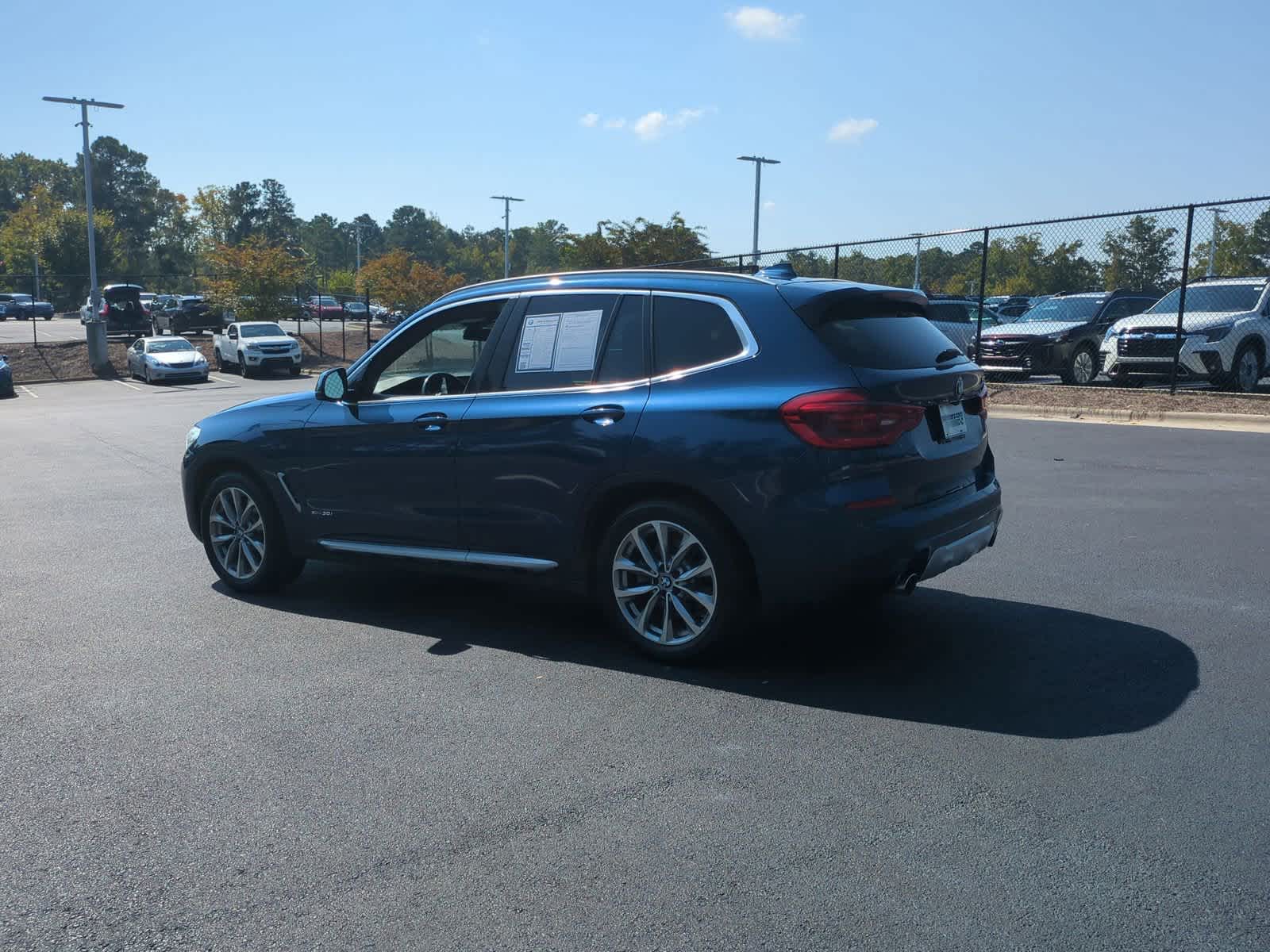 2018 BMW X3 xDrive30i 8