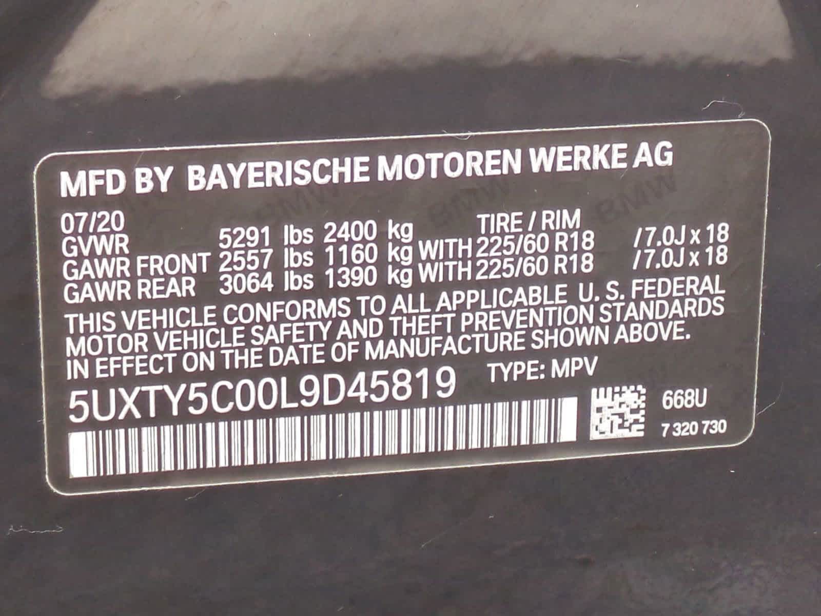 2020 BMW X3 xDrive30i 33