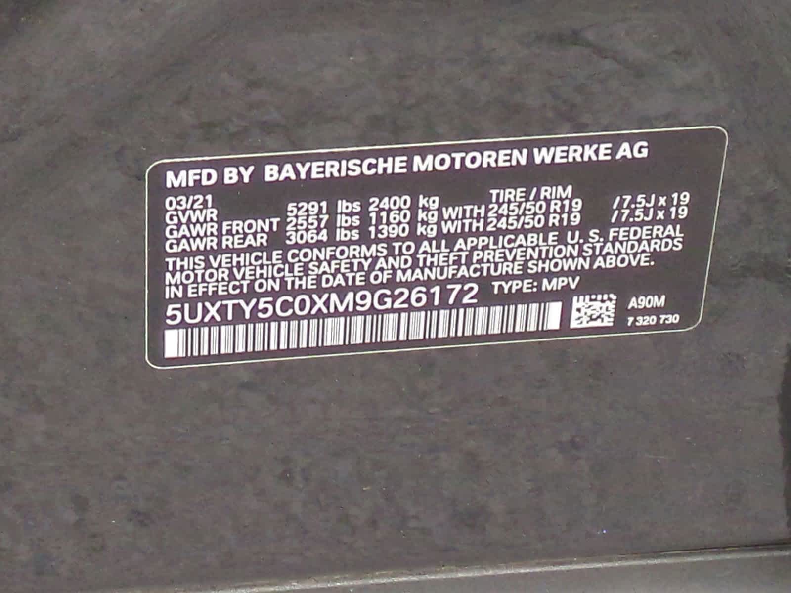 2021 BMW X3 xDrive30i 34