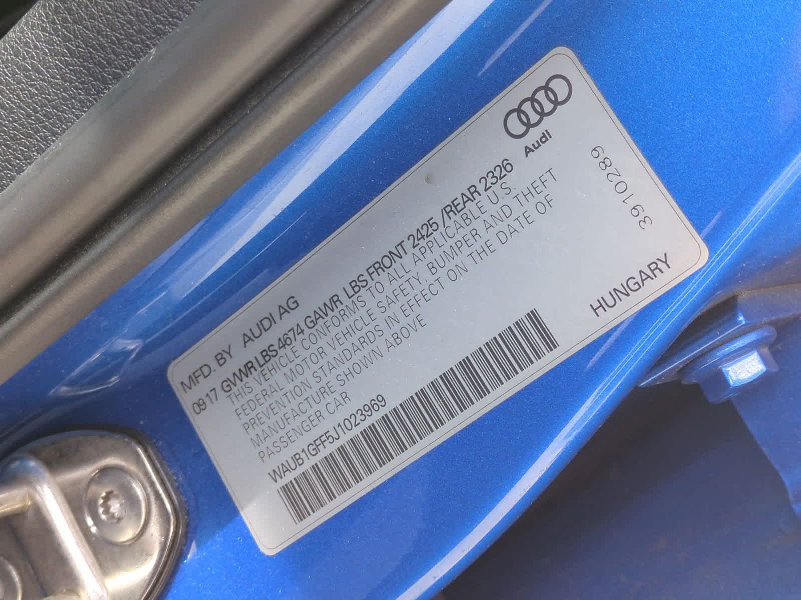 2018 Audi S3 Premium Plus 34